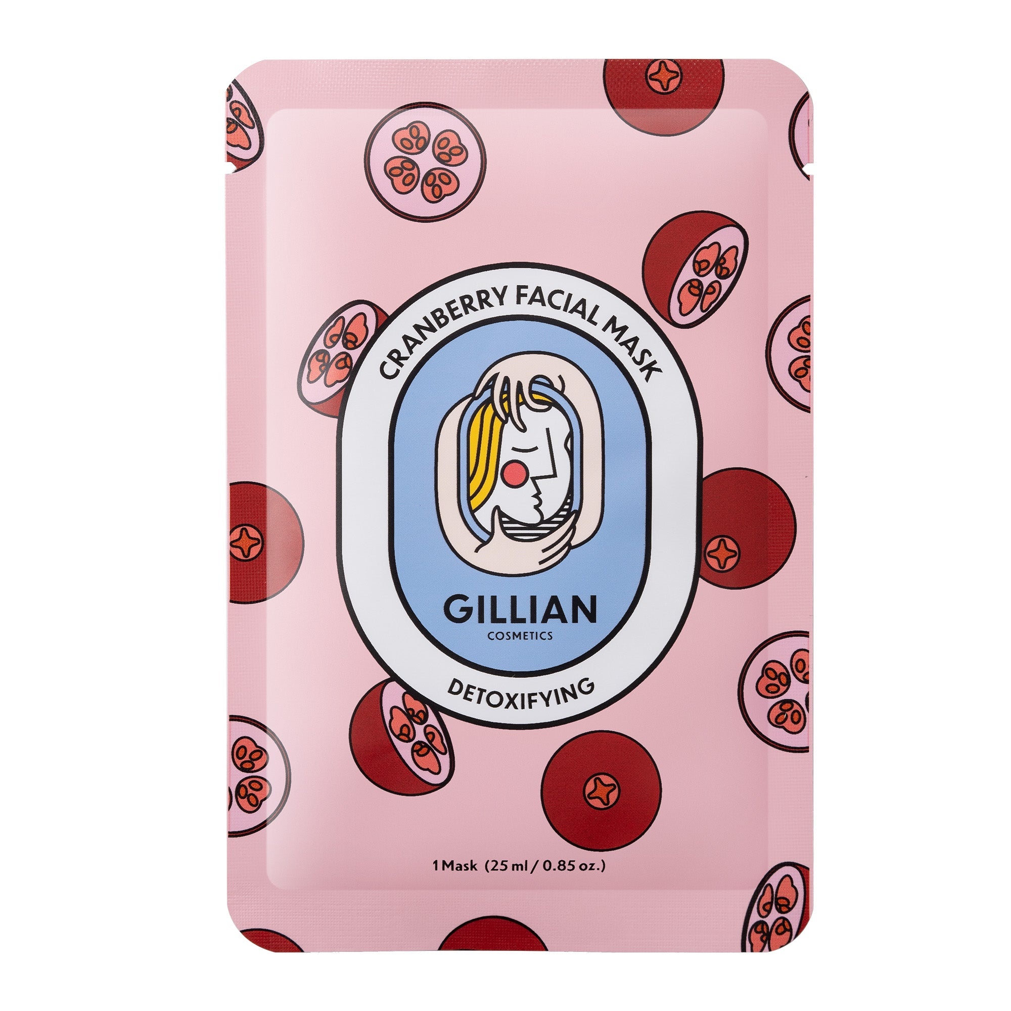 Gillian Cranberry mask