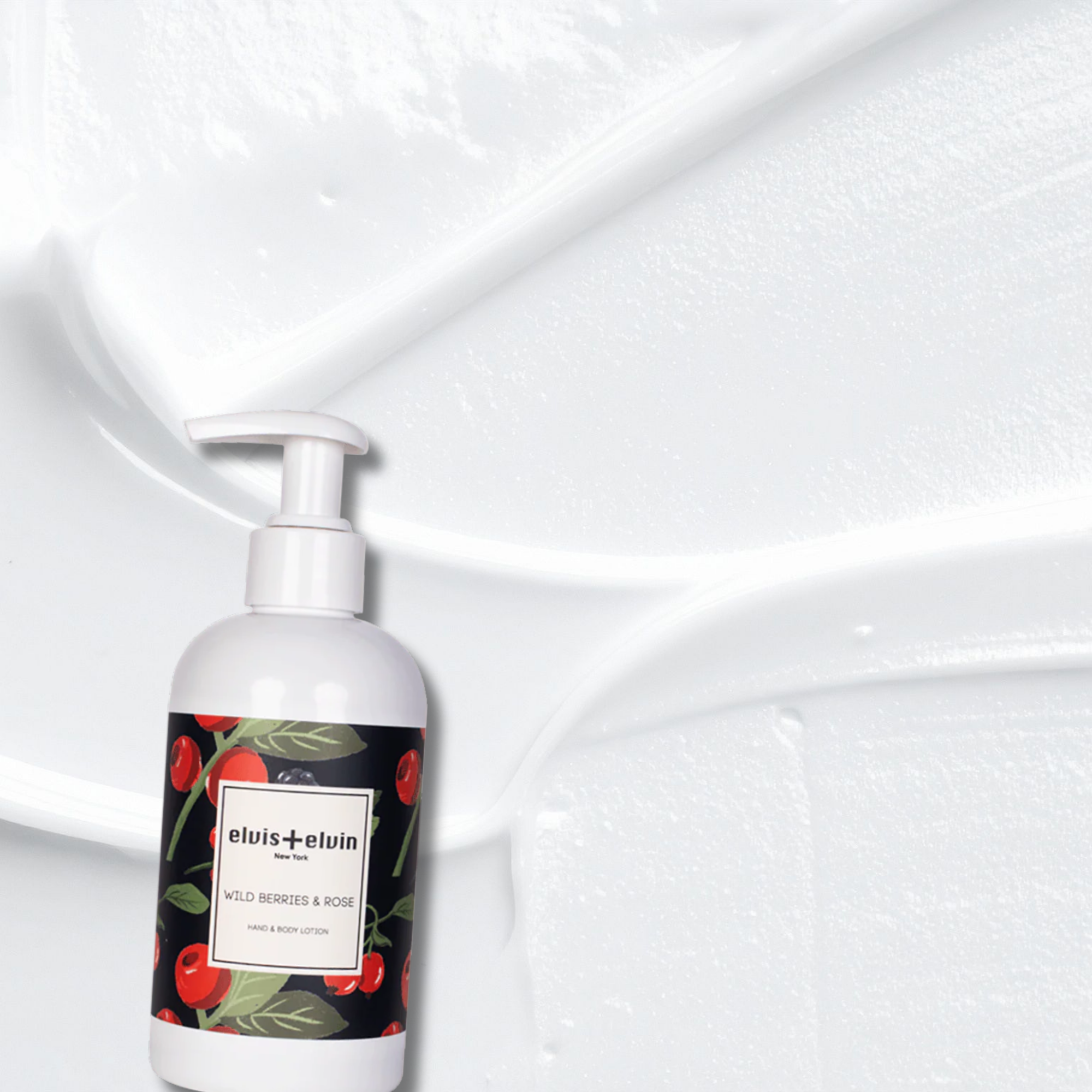 elvis+elvin Wild Berries & Rose Hand & Body Lotion