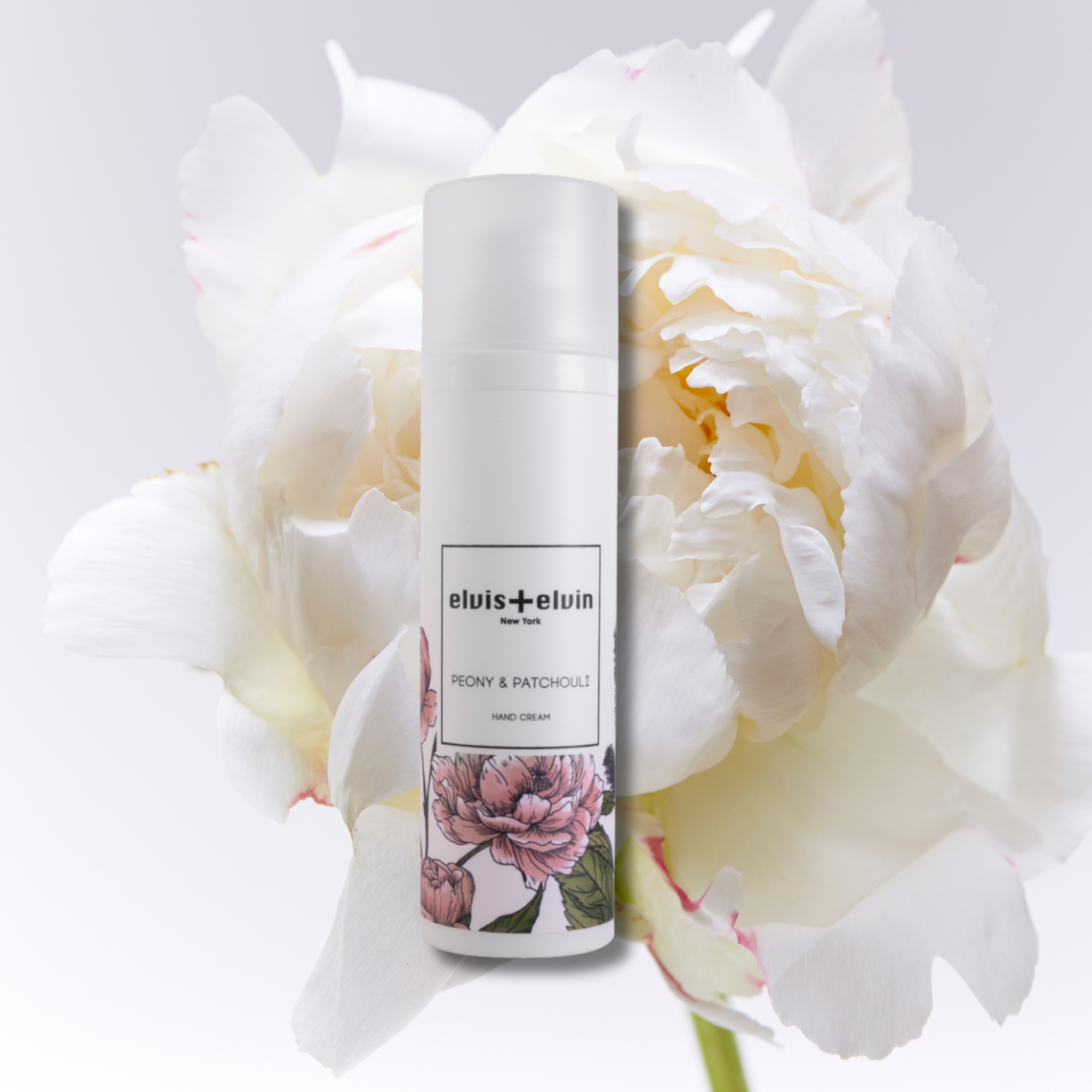 Peony & Patchouli Fragrance Hand Cream by elvis+elvin