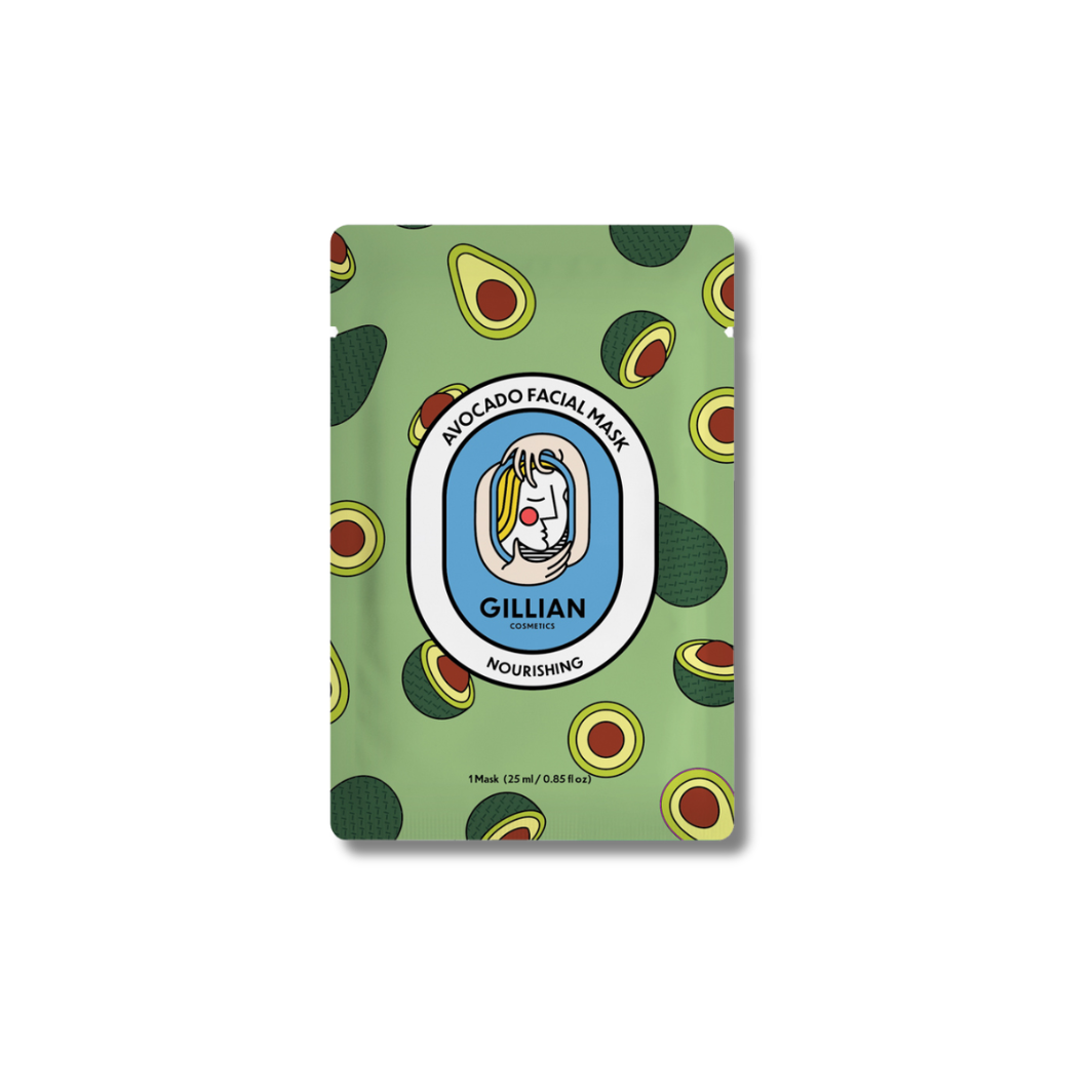 Gillian Cosmetics Avocado (Nourishing) Sheet Mask