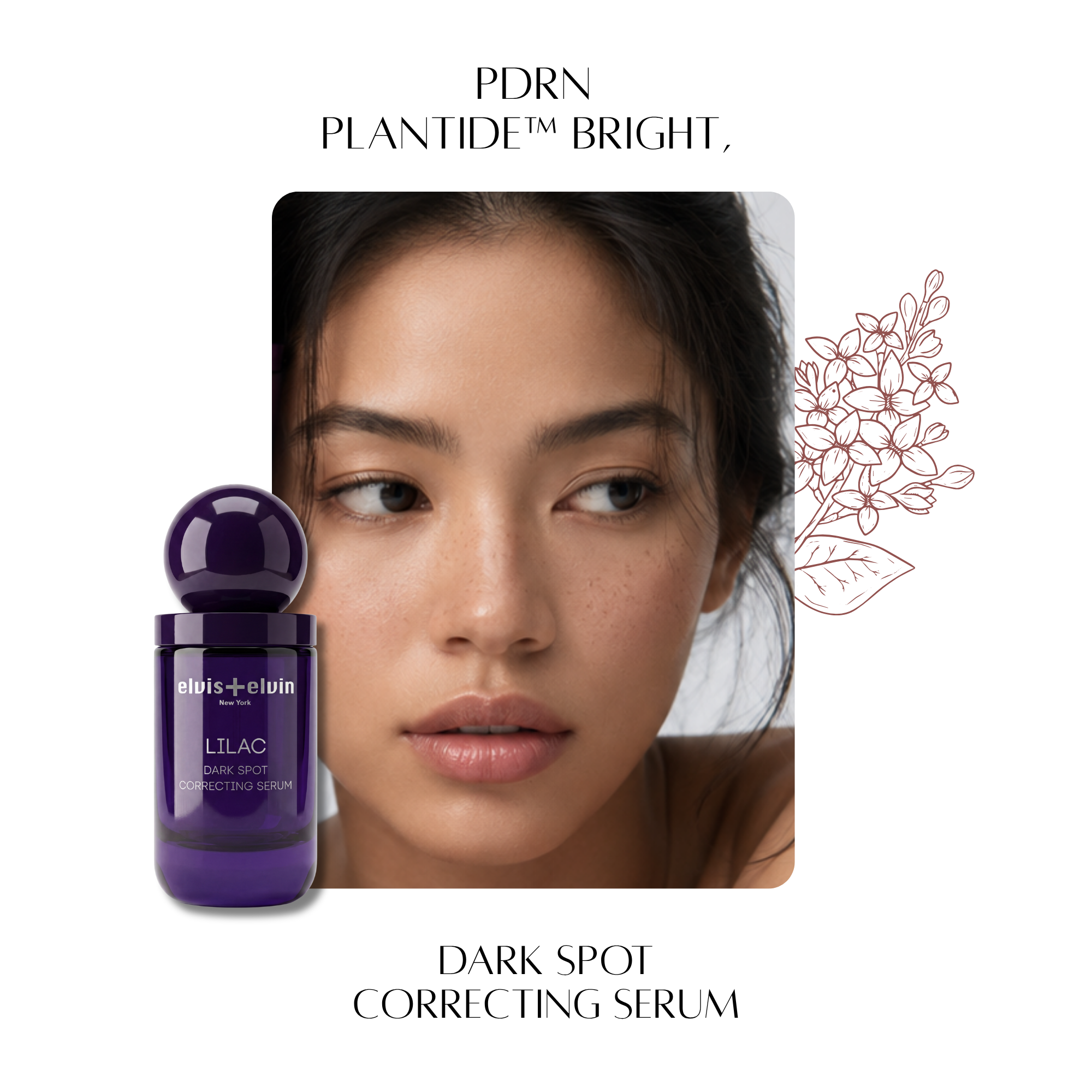 elvis+elvin Lilac Dark Spot Correcting Serum