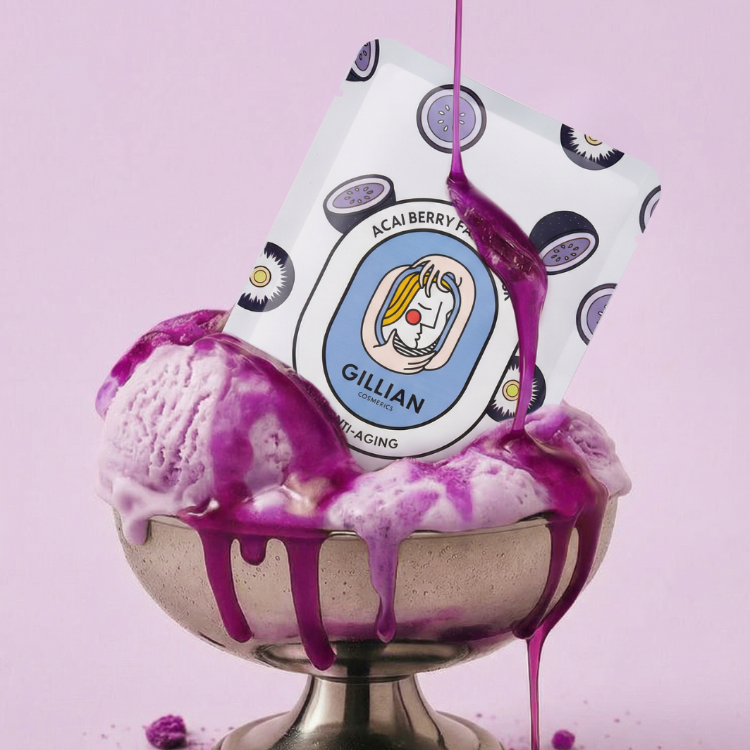 Gillian Cosmetics Acai Berry (Anti-aging) Sheet Mask