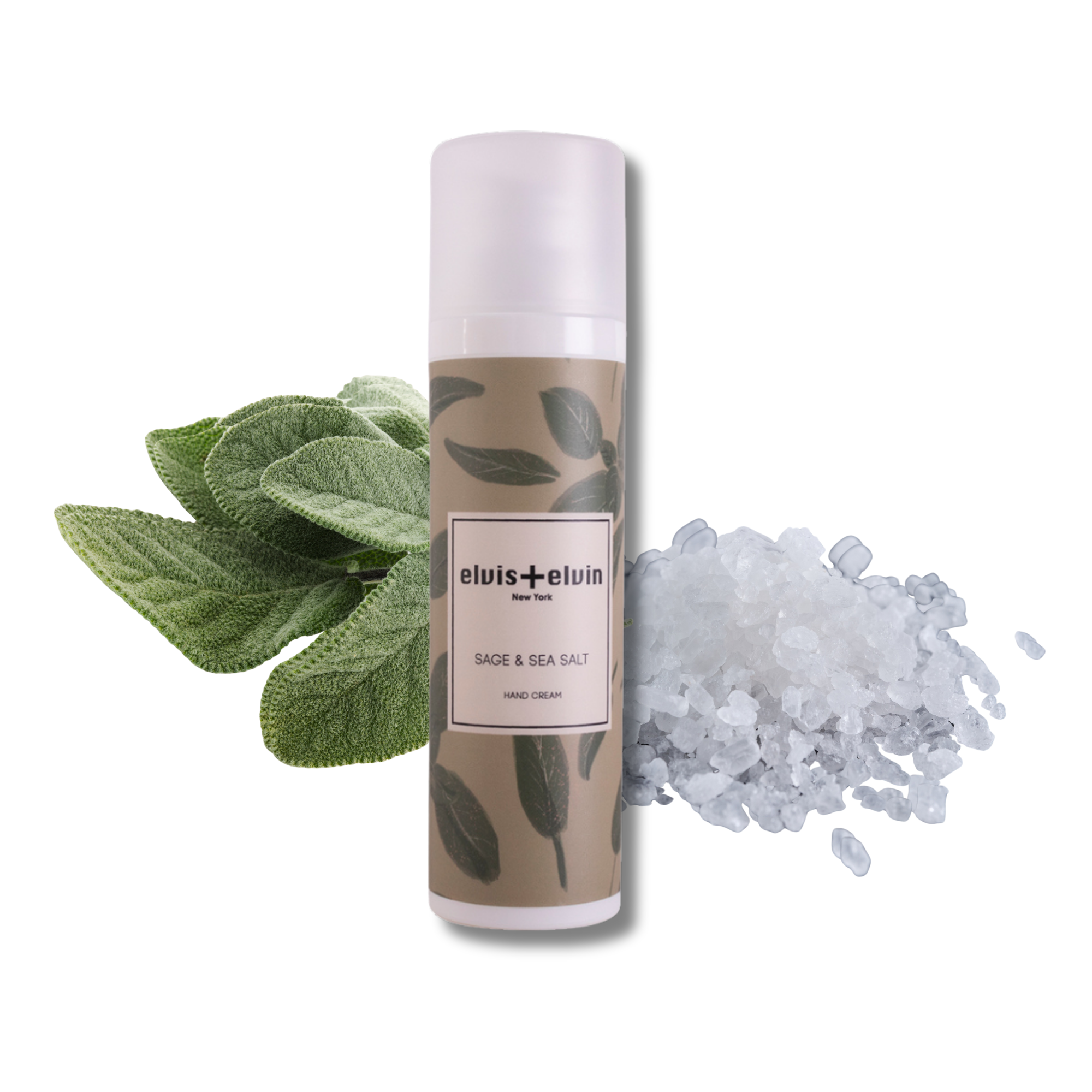 Sage & Sea Salt Fragrance Hand Cream by elvis+elvin