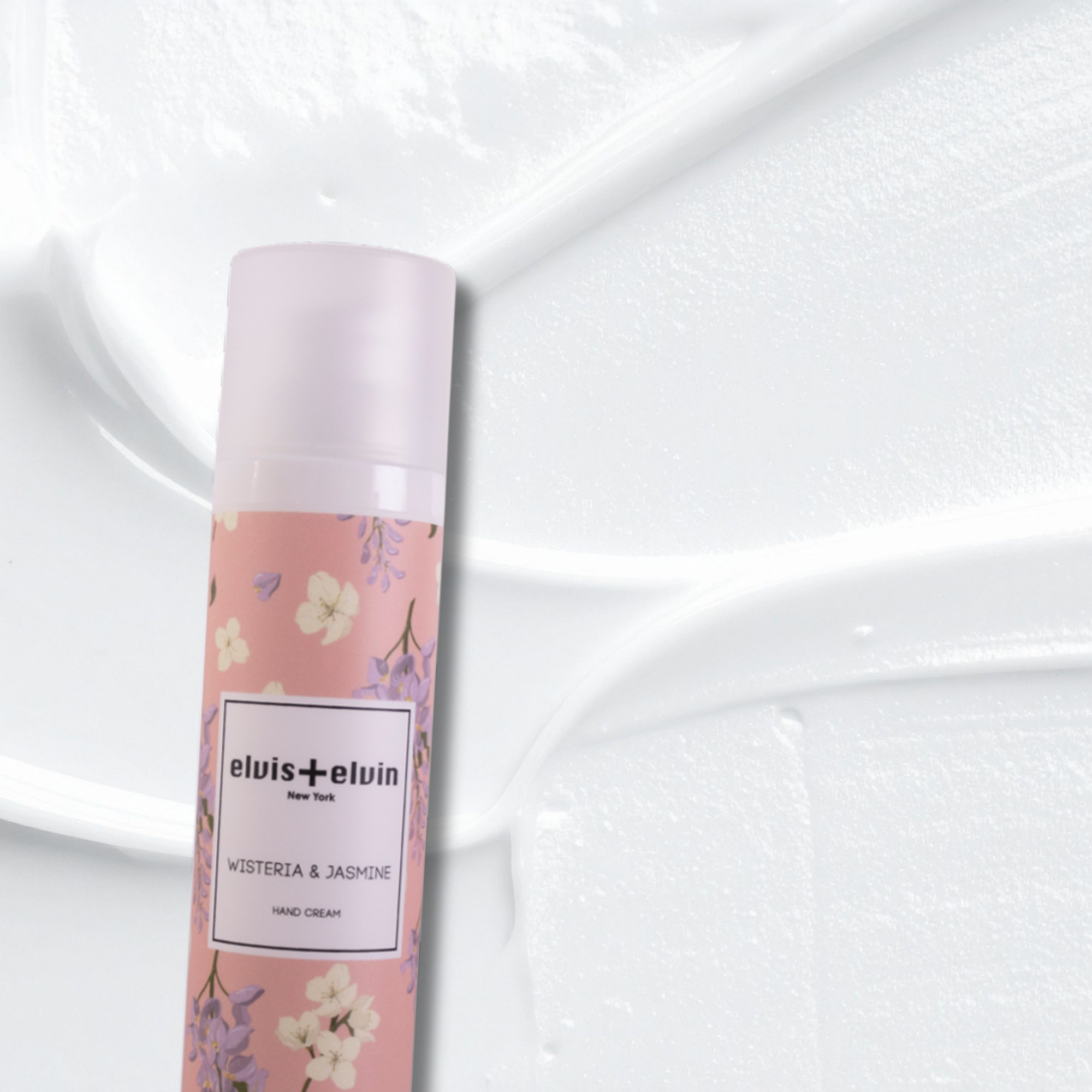 Wisteria & Jasmine Fragrance Hand Cream by elvis+elvin