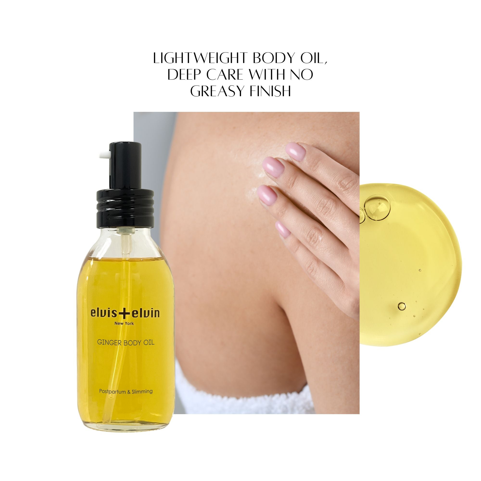 elvis+elvin Ginger Body oil