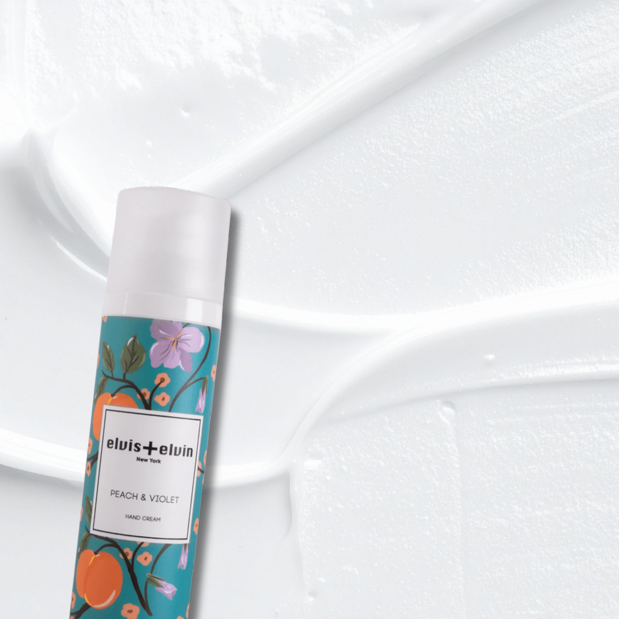 Peach & Violet Fragrance Hand Cream by elvis+elvin