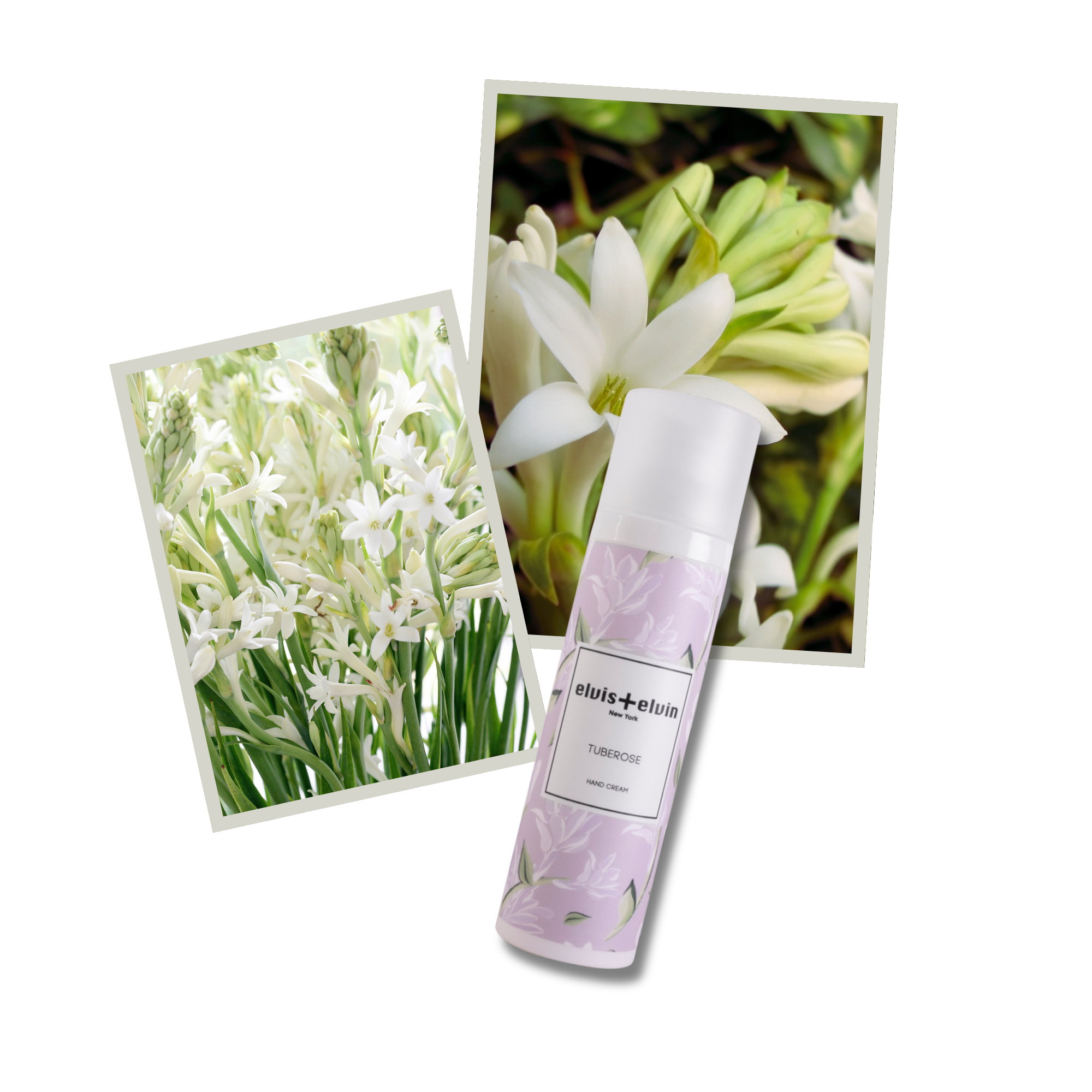 Tuberose Fragrance Hand Cream by elvis+elvin