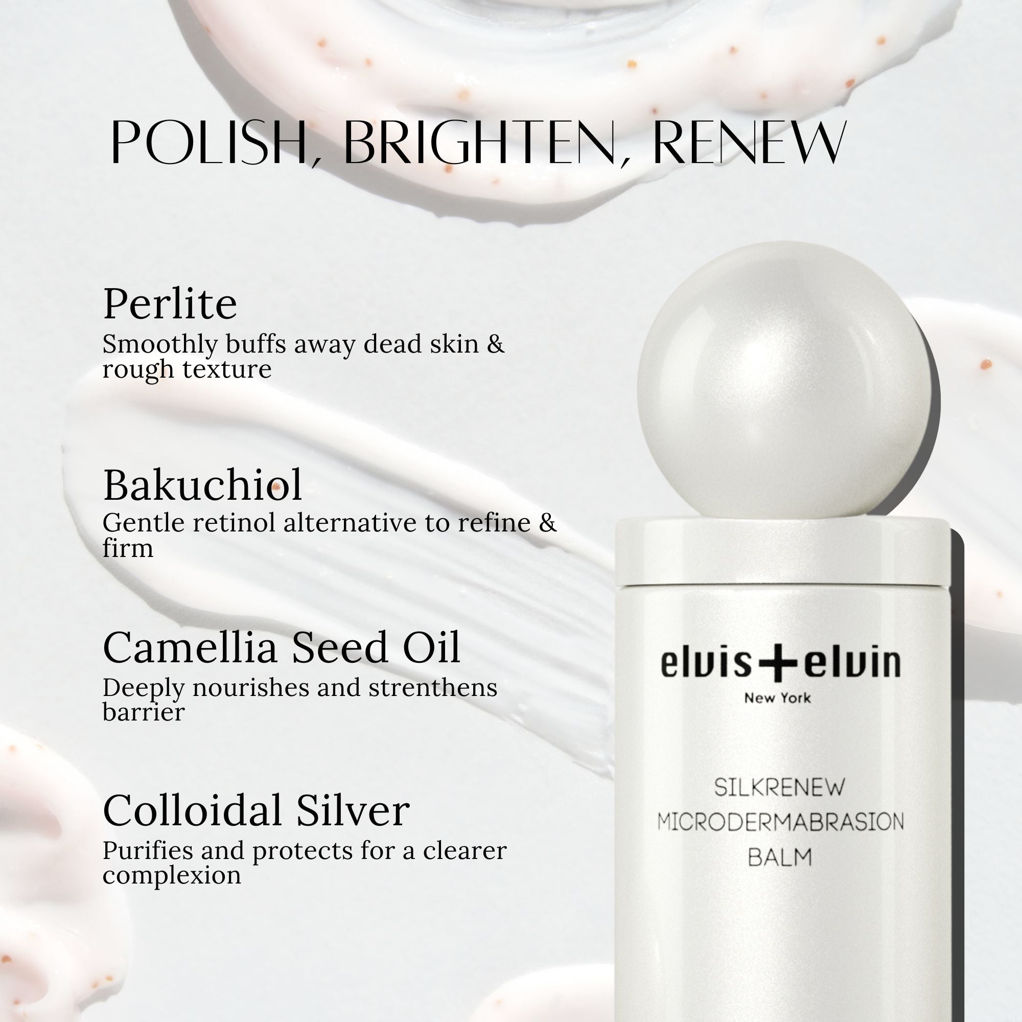 elvis+elvin SilkRenew Microdermabrasion Balm