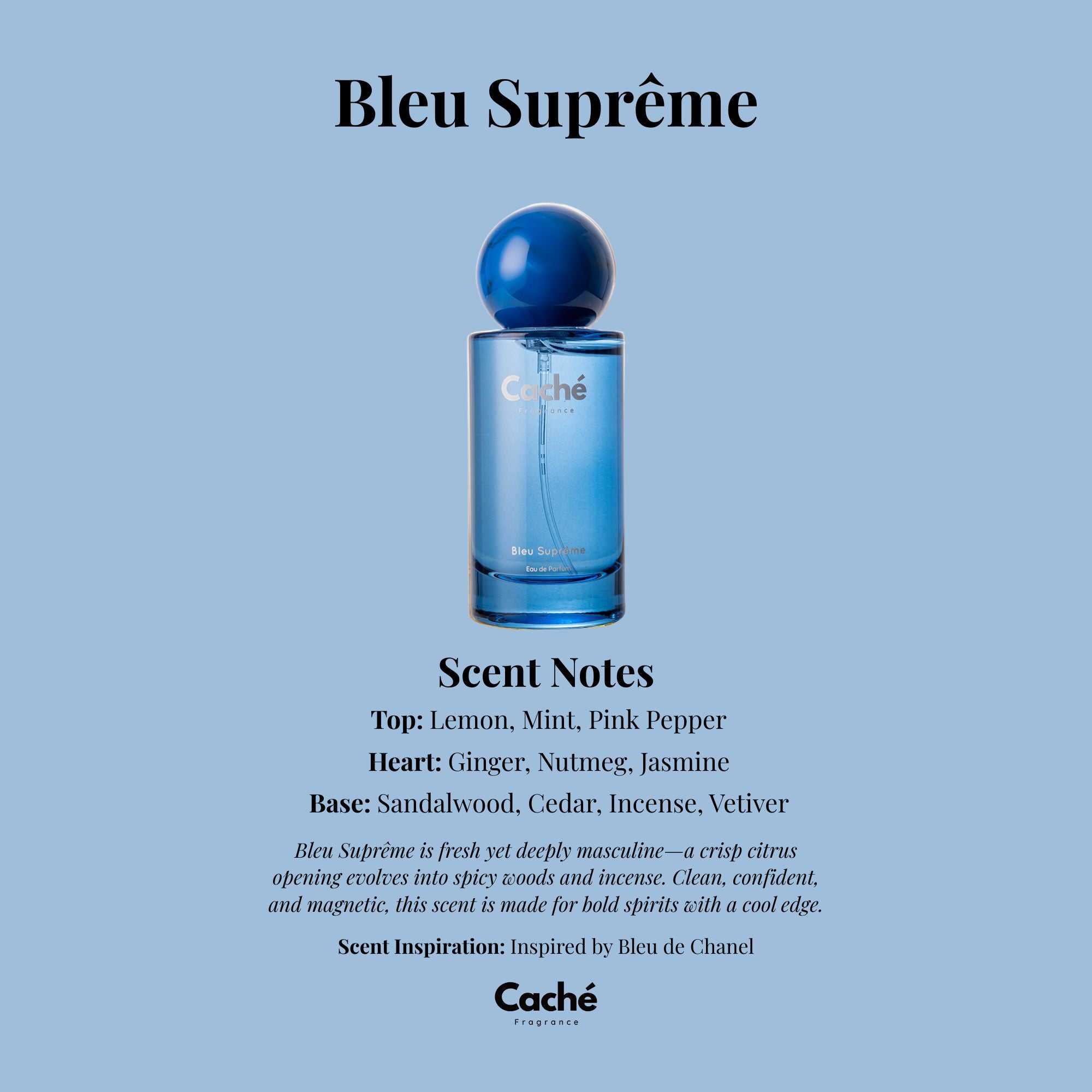 Caché - Bleu Suprême