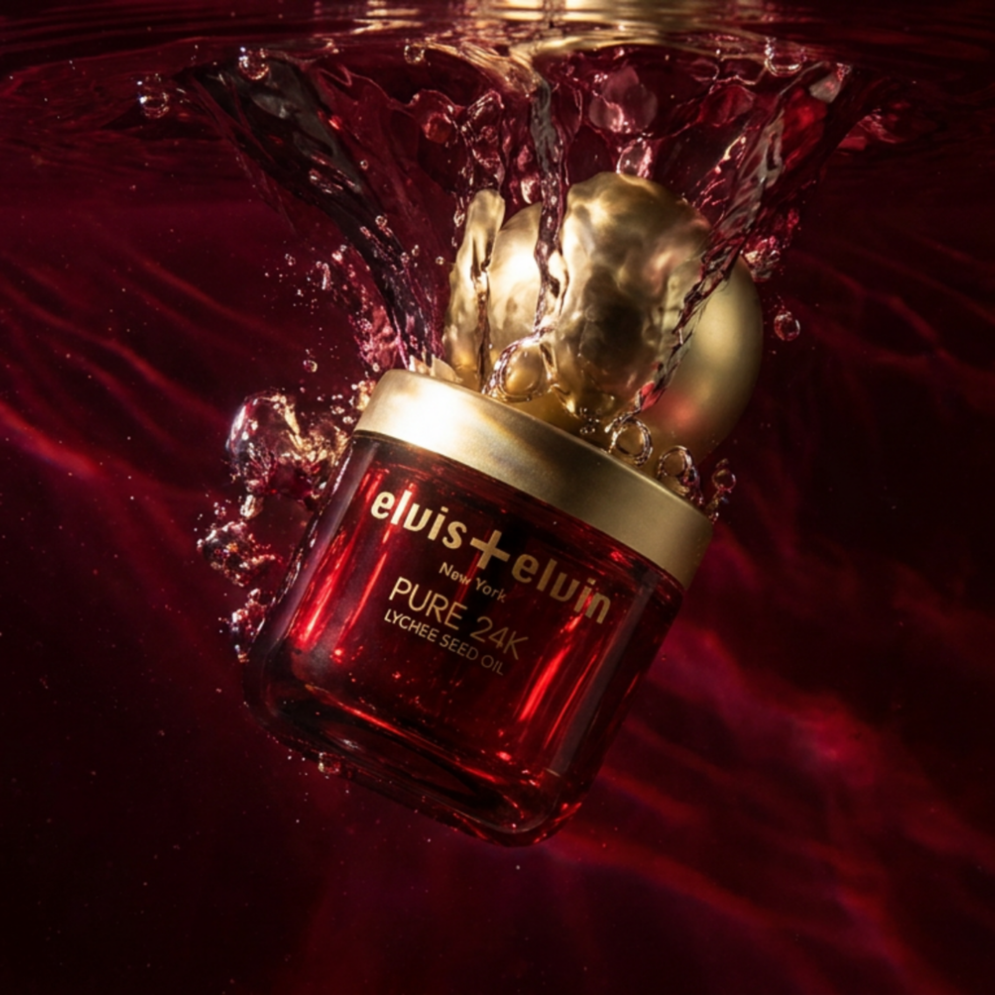 elvis+elvin Pure 24k Lychee Facial Oil
