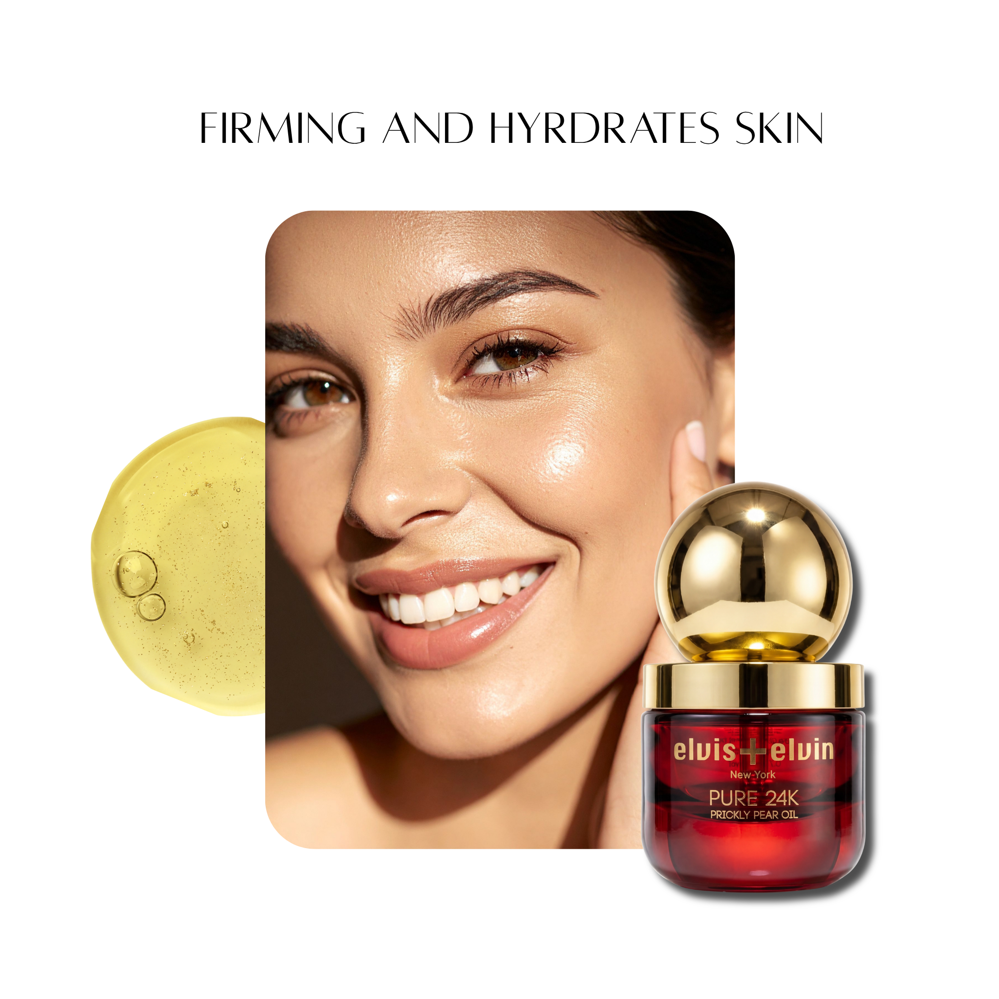 elvis+elvin Pure 24k Prickly Pear Facial Oil