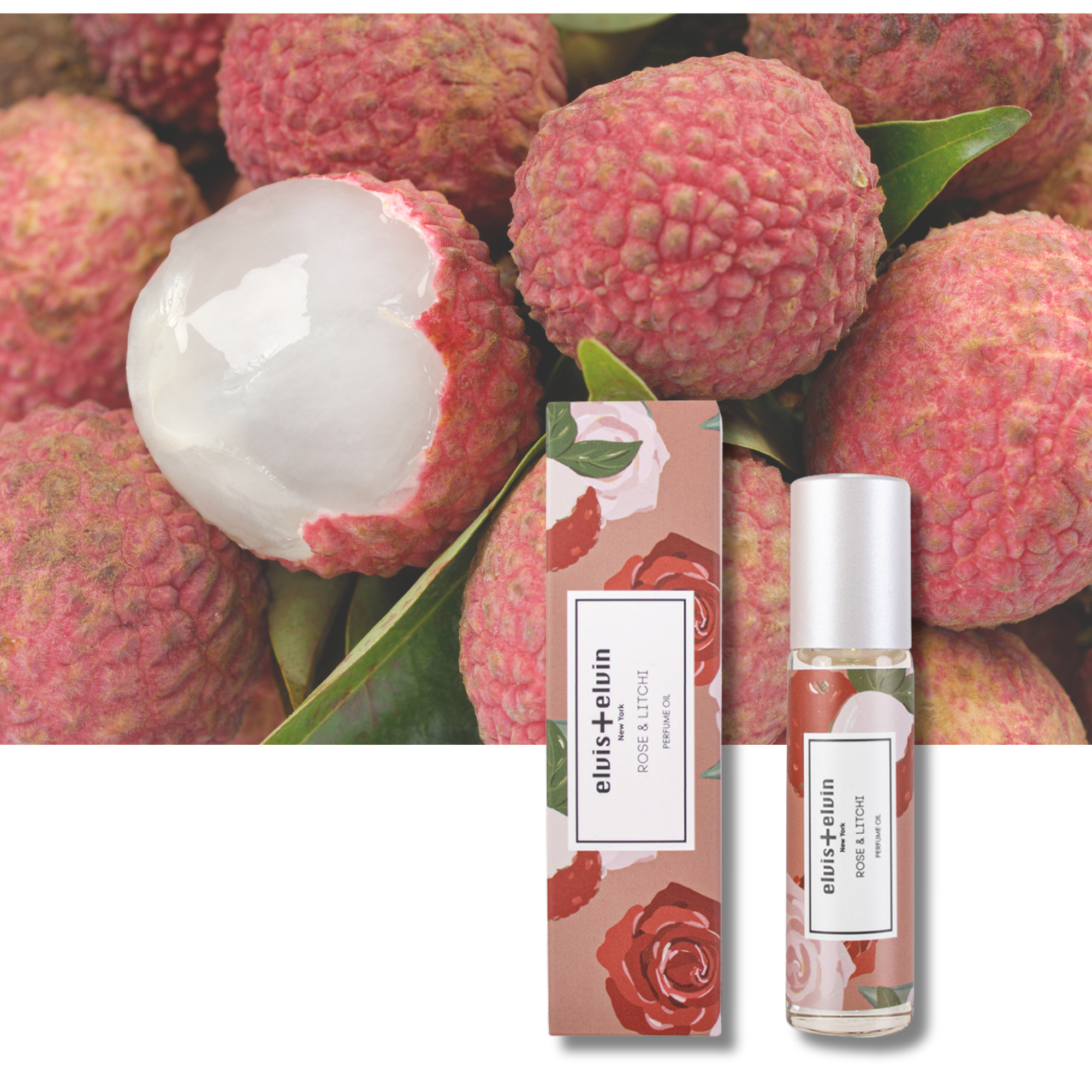 Rose & Litchi Perfume Oil by elvis+elvin