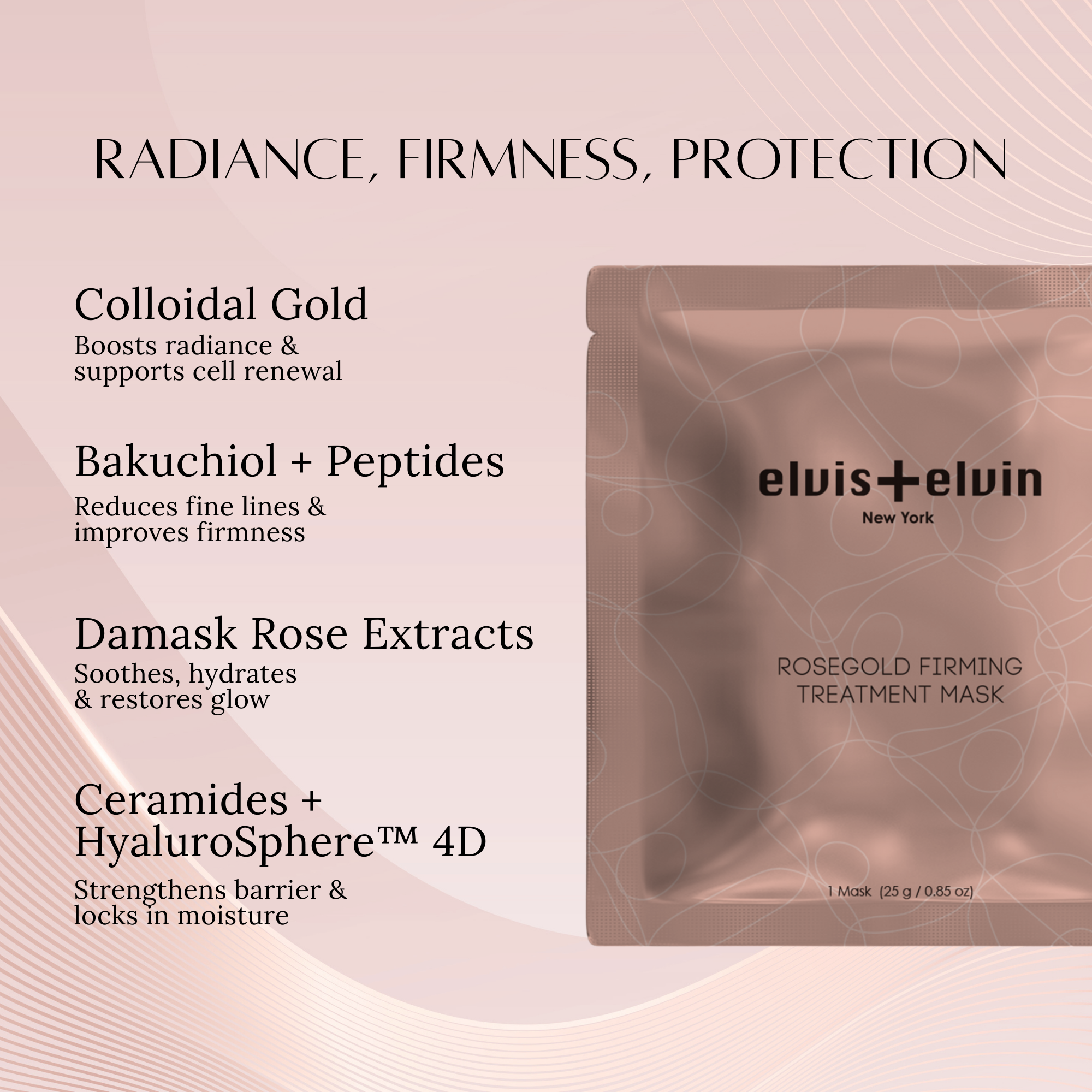 RoseGold Firming Treatment Mask