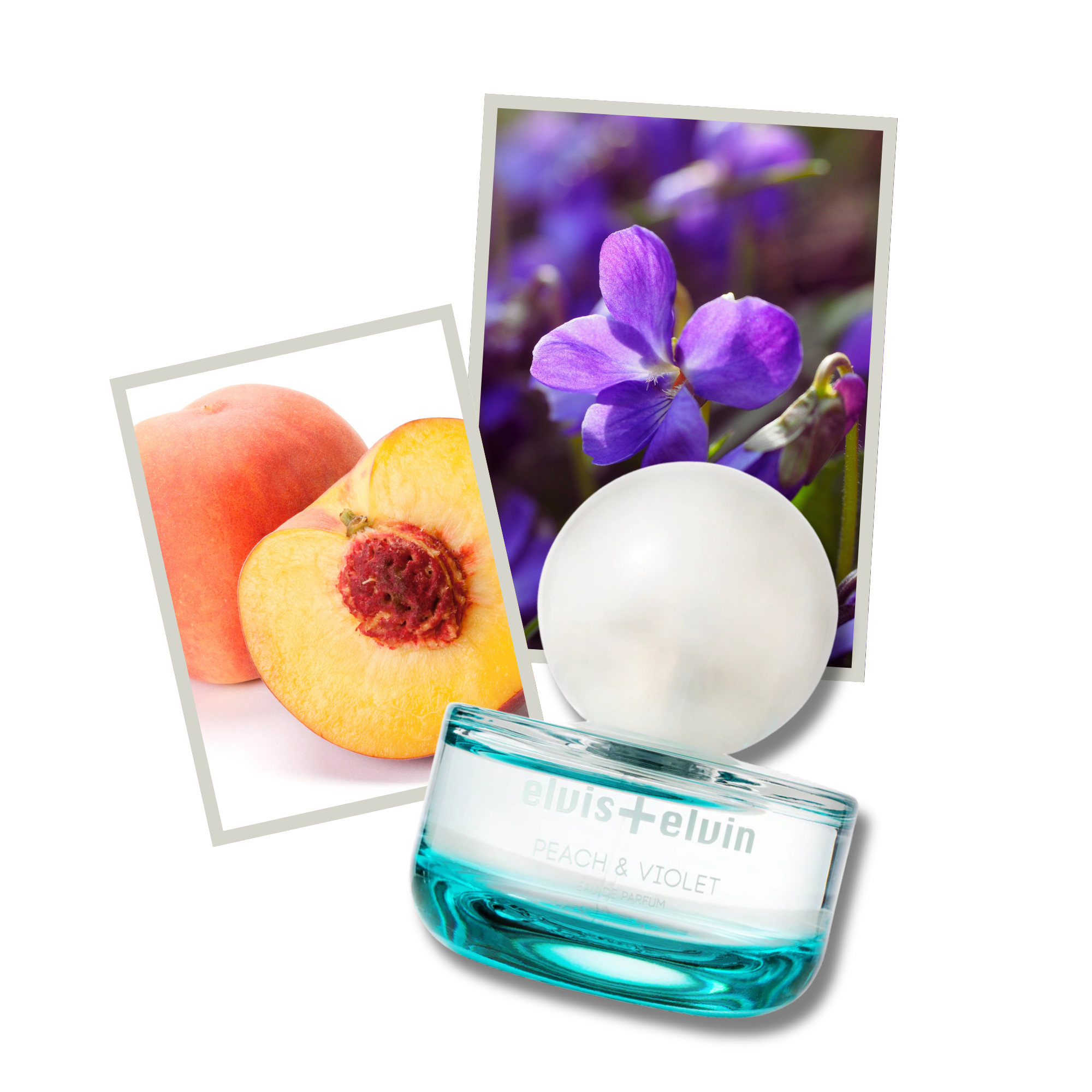 Peach & Violet Eau de Parfum – elvis+elvin
