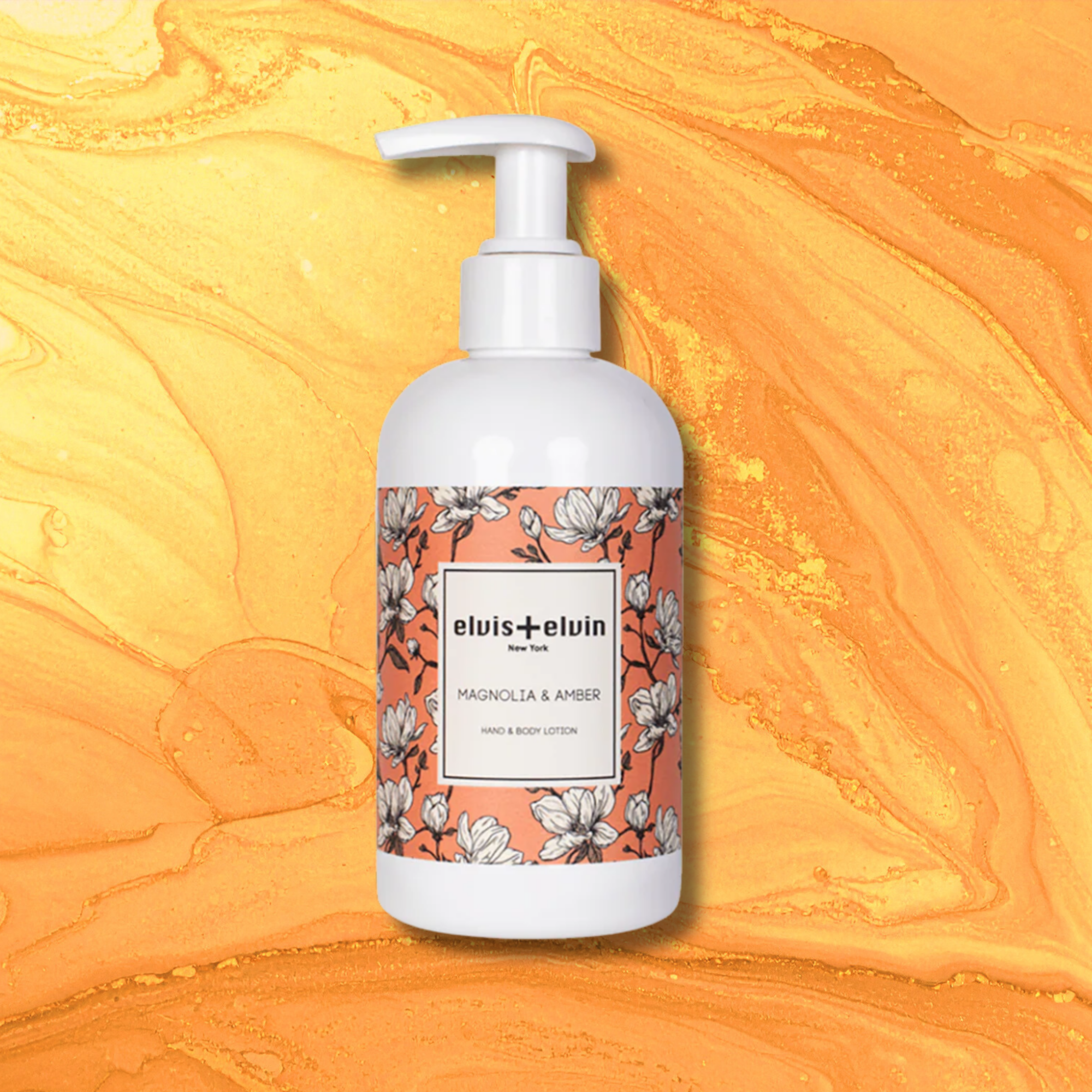 elvis+elvin Magnolia & Amber Hand & Body Lotion
