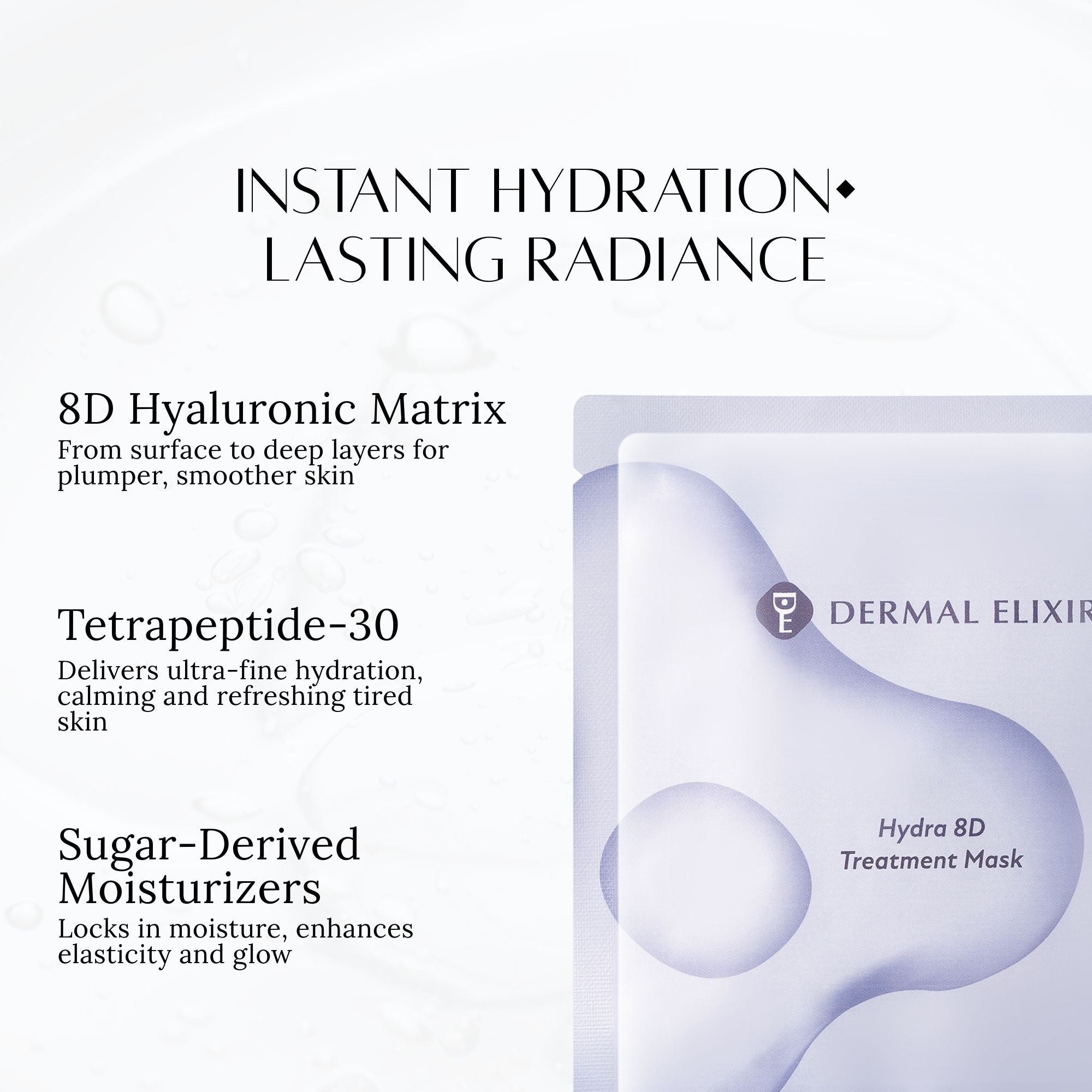 Dermal Elixir Hydra 8D Treatment Mask