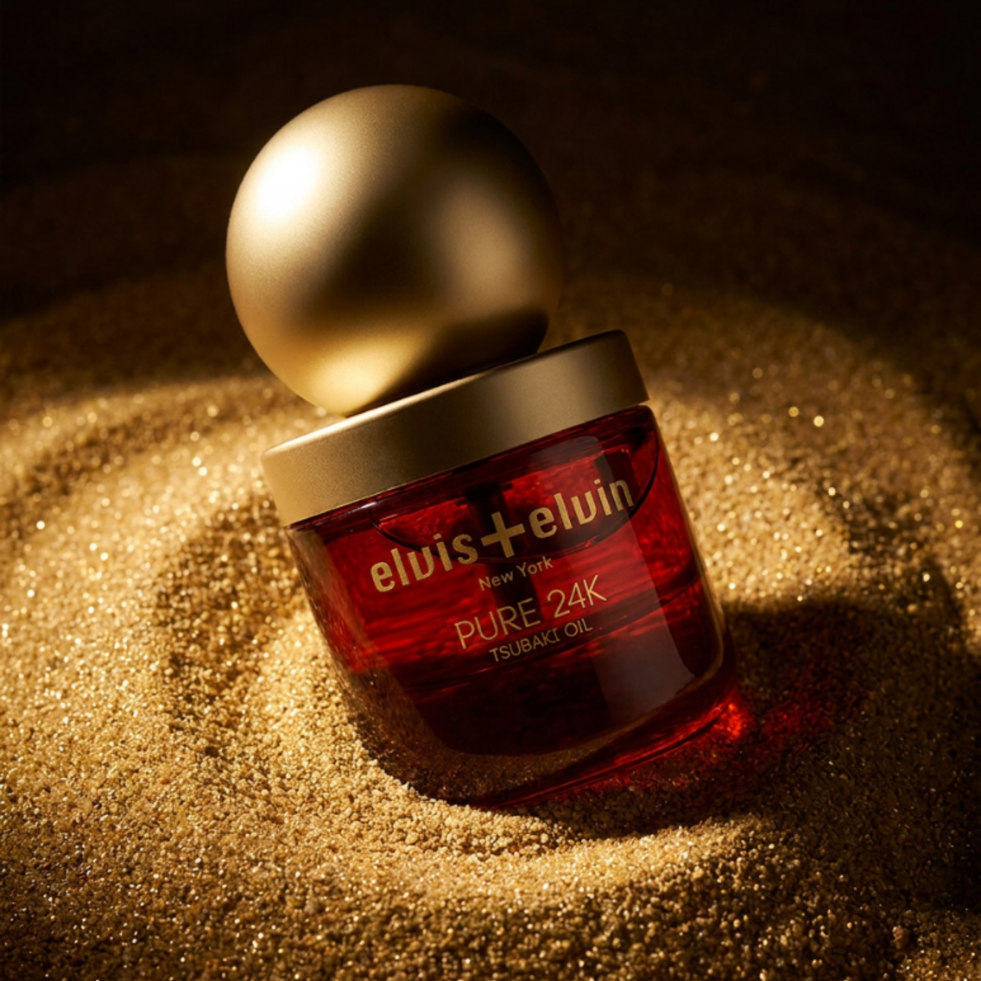 elvis+elvin Pure 24k Tsubaki Facial Oil