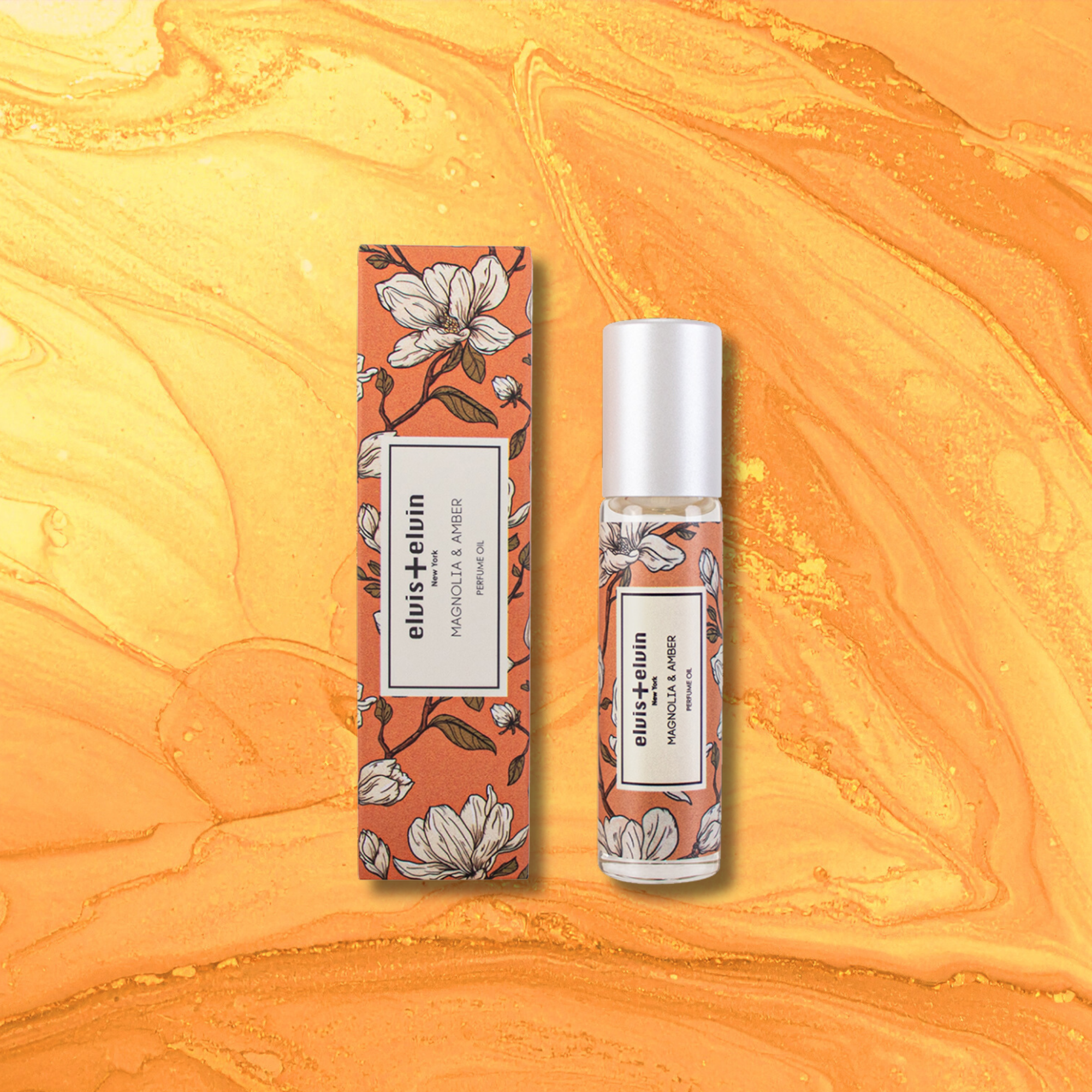Magnolia & Amber Perfume Oil by elvis+elvin