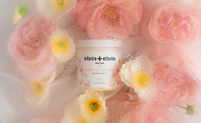 elvis+elvin hair care purifying shampoo with dead sea salt
