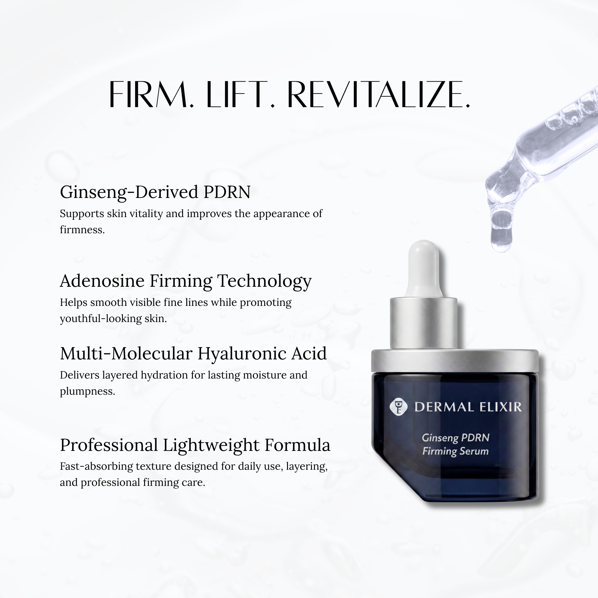 Dermal Elixir Ginseng PDRN Firming Serum