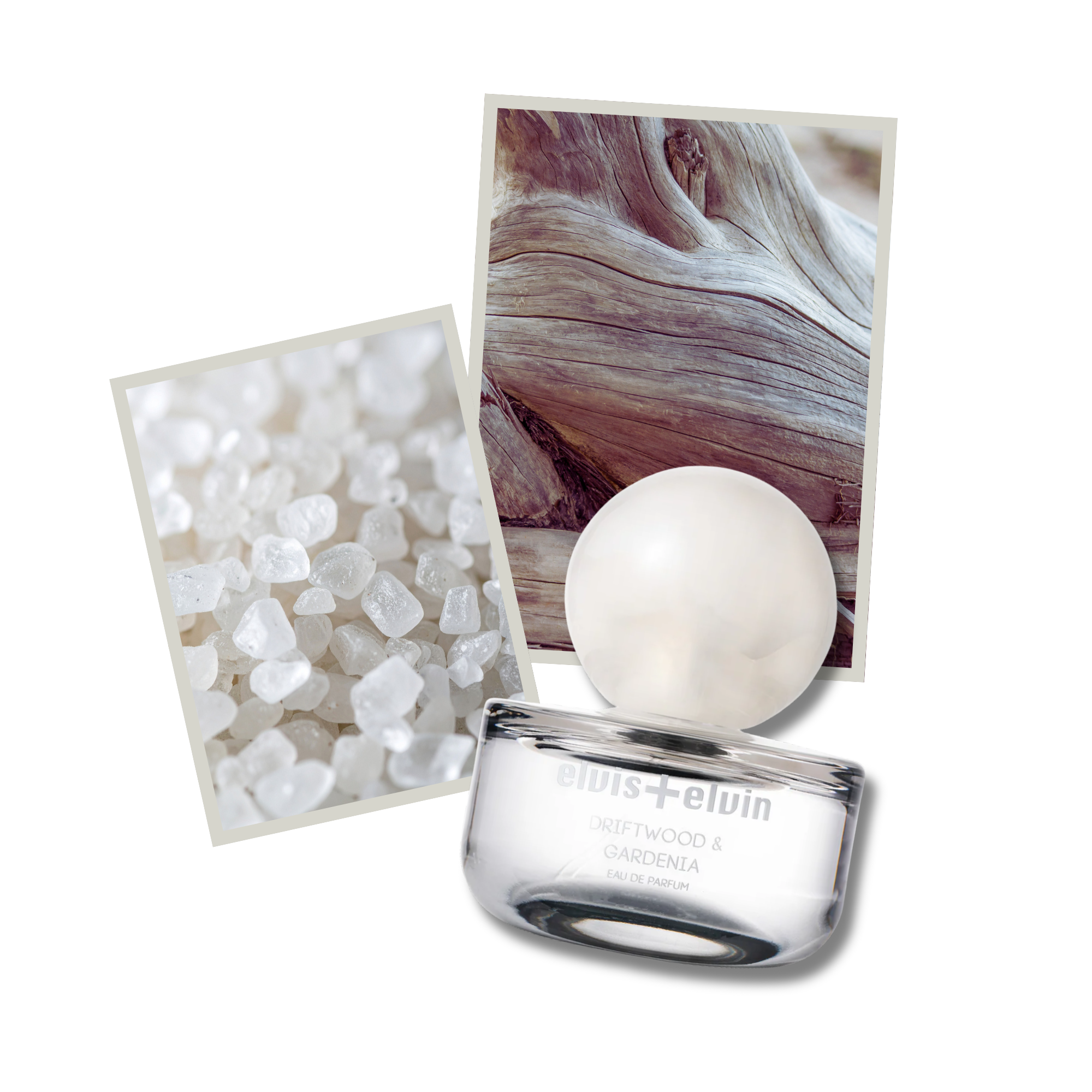 Driftwood & Gardenia Eau de Parfum – elvis+elvin
