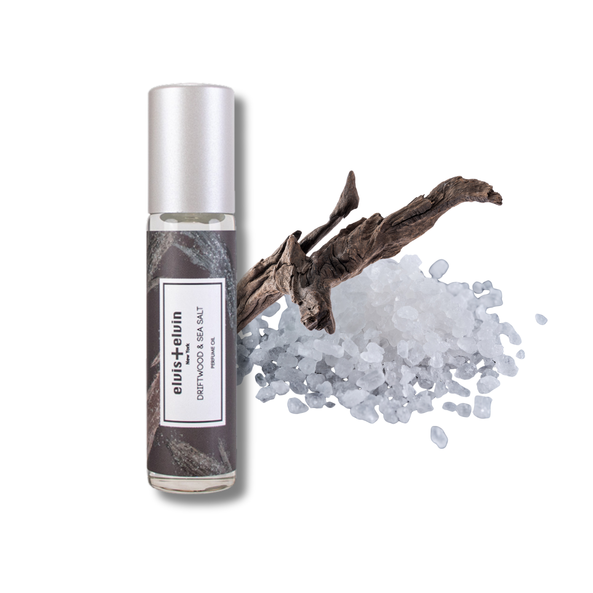 Driftwood & Sea Salt Perfume Oil by elvis+elvin