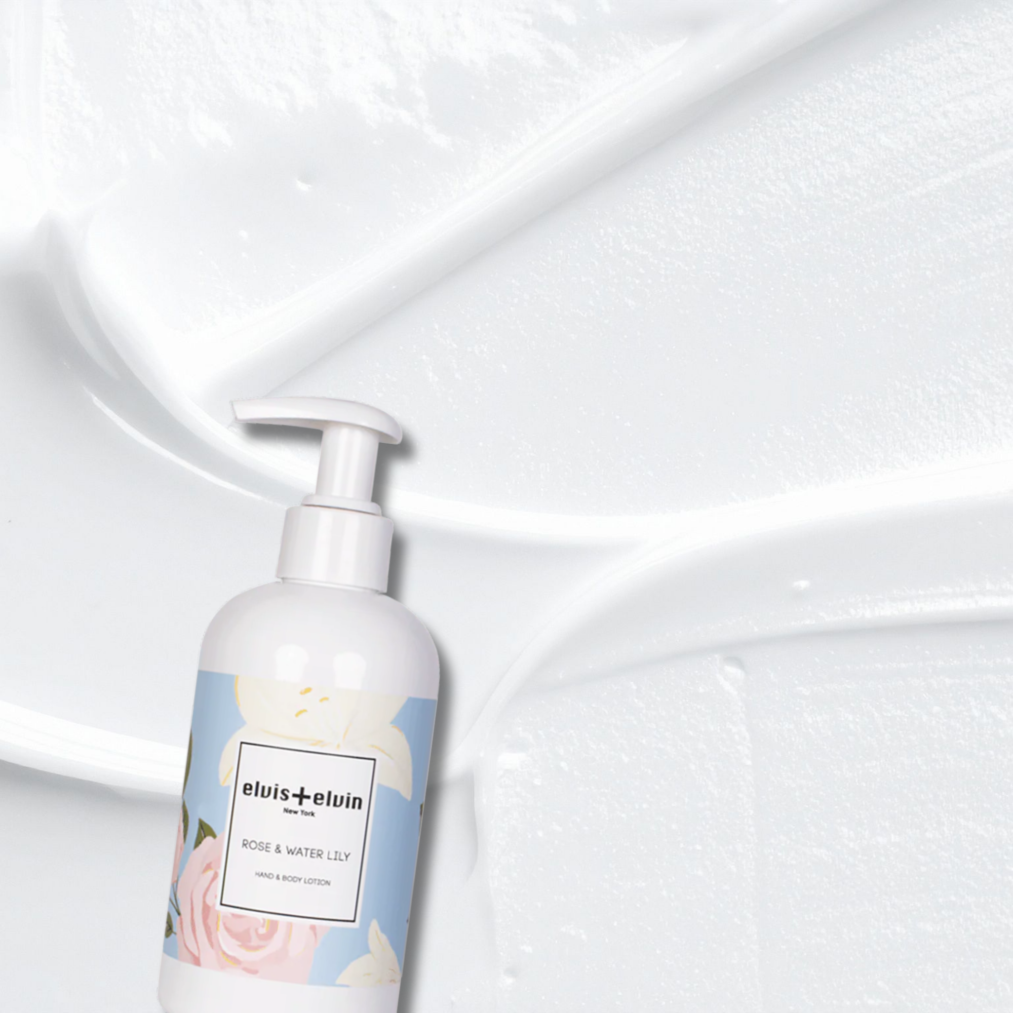 elvis+elvin Rose & Water Lily  Hand & Body Lotion