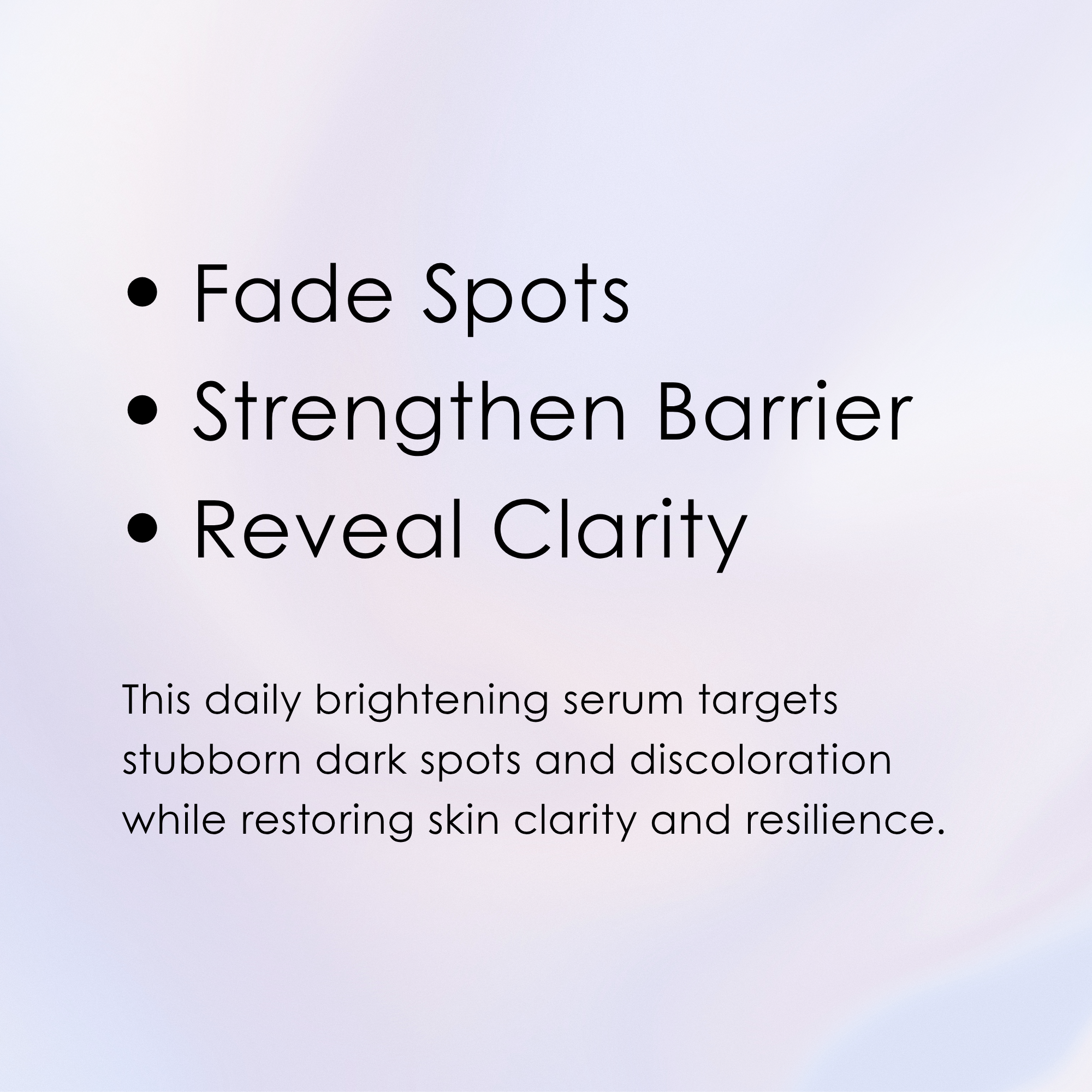 elvis+elvin Lilac Dark Spot Correcting Serum