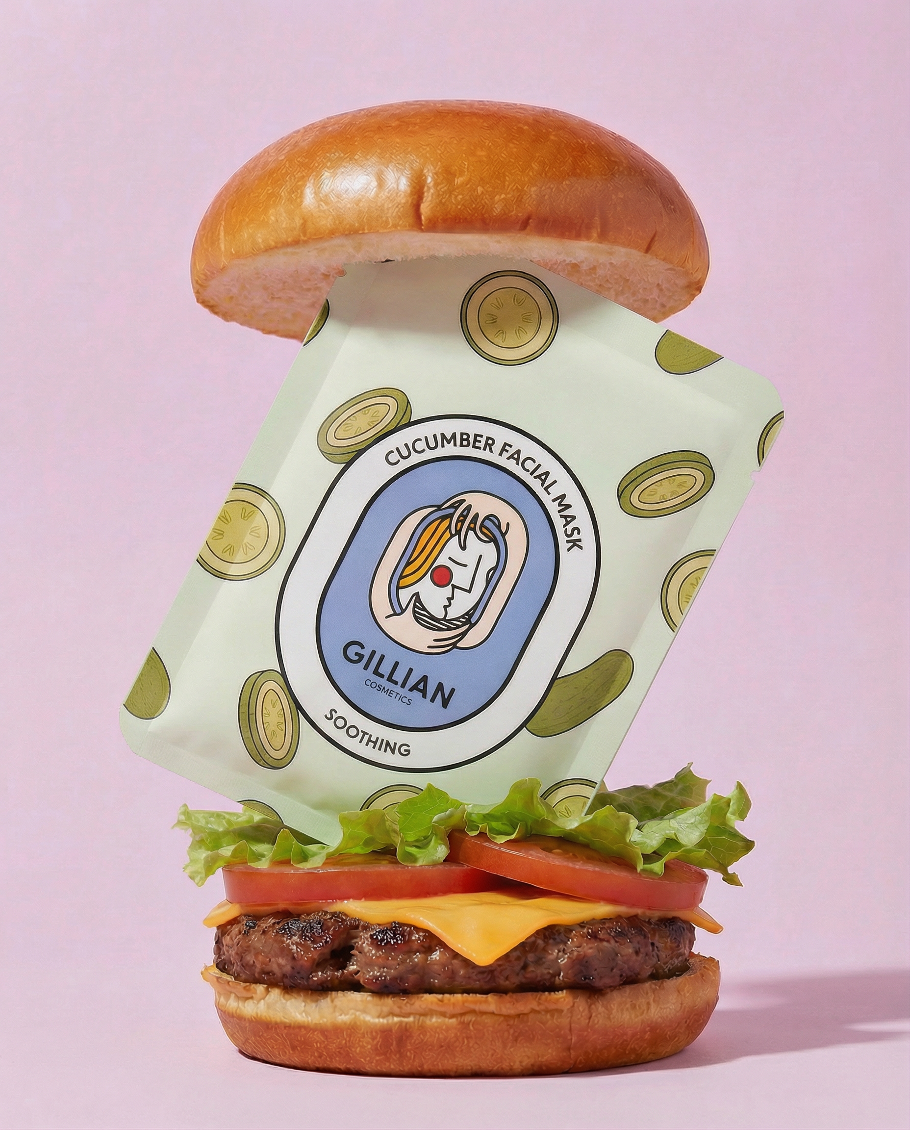 Gillian Cosmetics Cucumber (Soothing) Sheet Mask