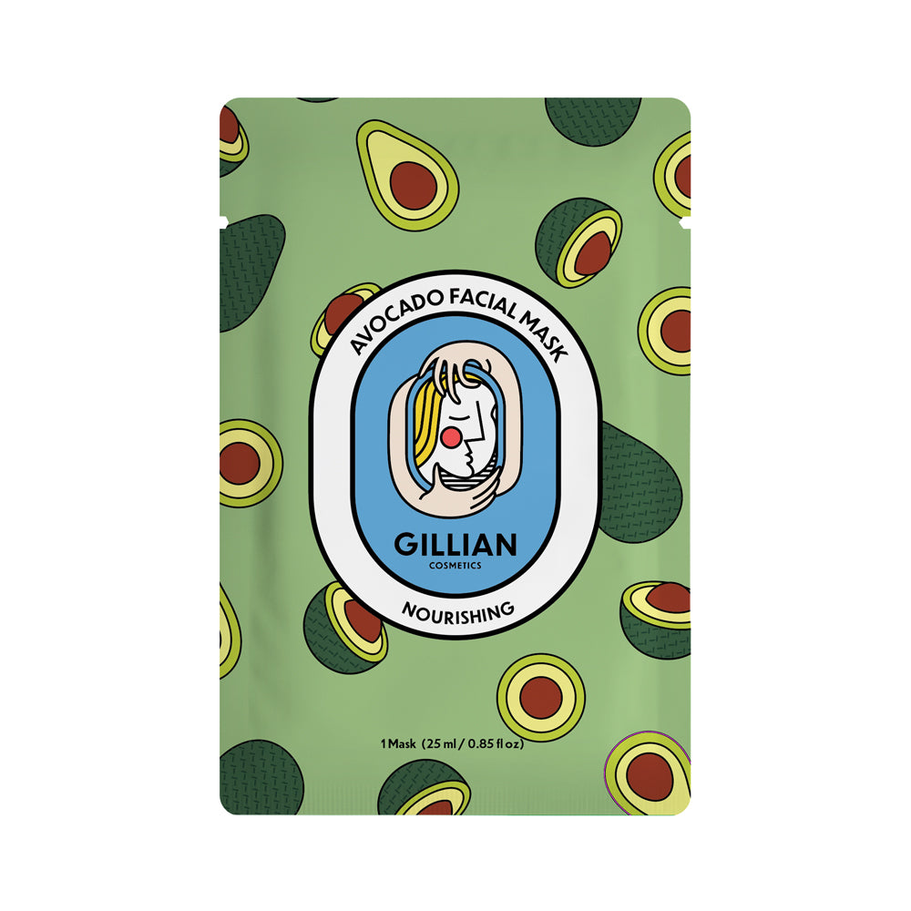 Gillian Cosmetics Avocado (Nourishing) Sheet Mask