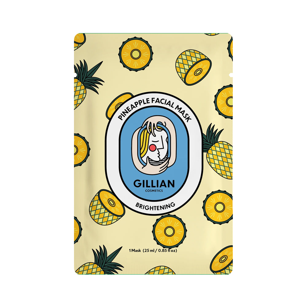 Gillian Cosmetics Pineapple (Brightening) Sheet Mask