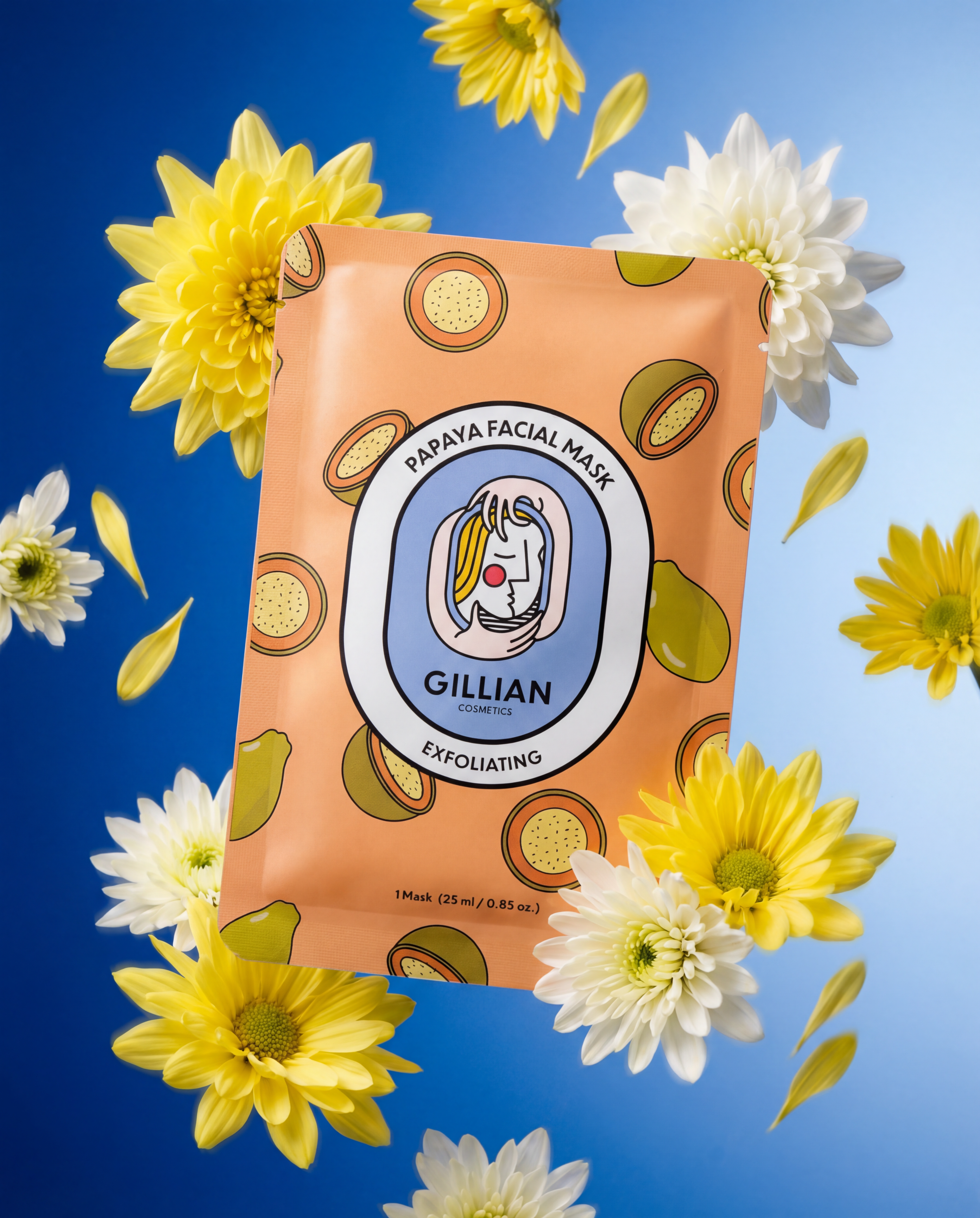 Gillian Cosmetics Papaya (Exfoliating) Sheet Mask