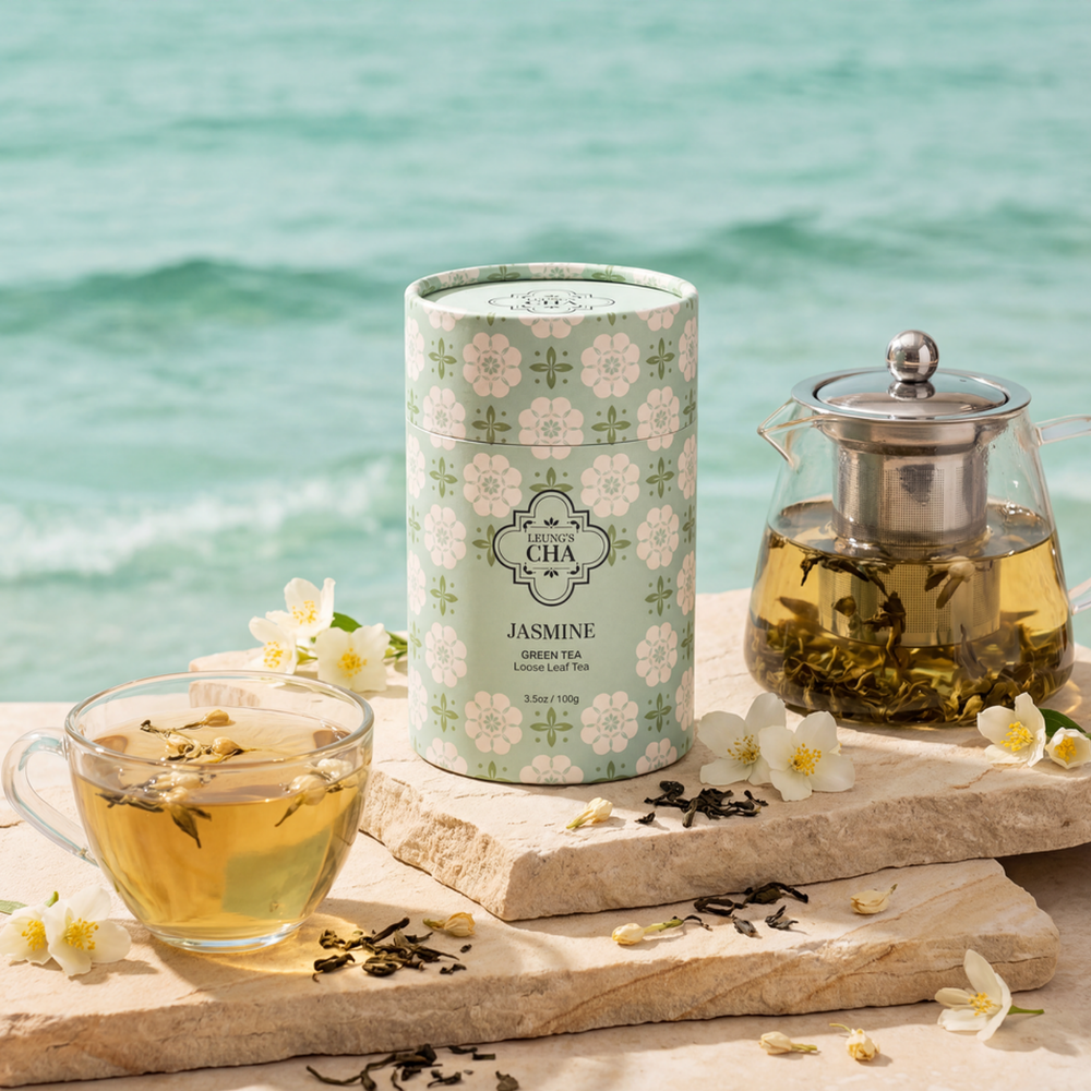 Leung's Cha Jasmine Green Tea