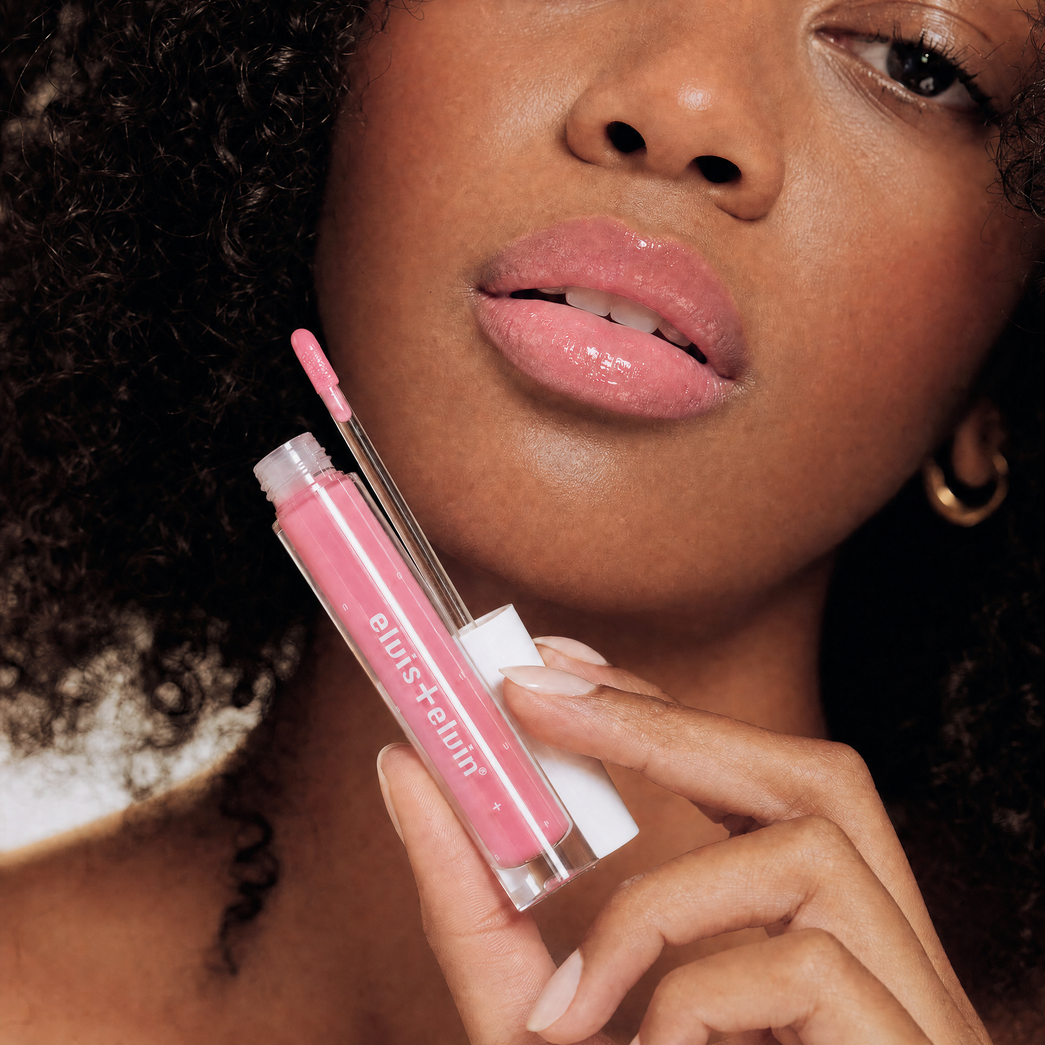 elvis+elvin Rose Lip Serum with Hyaluronic Acid