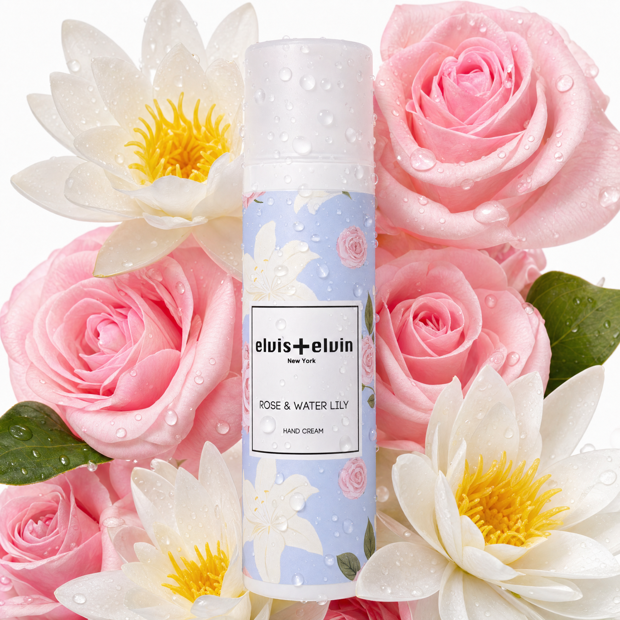 Rose & Water Lily Fragrance Hand Cream by elvis+elvin