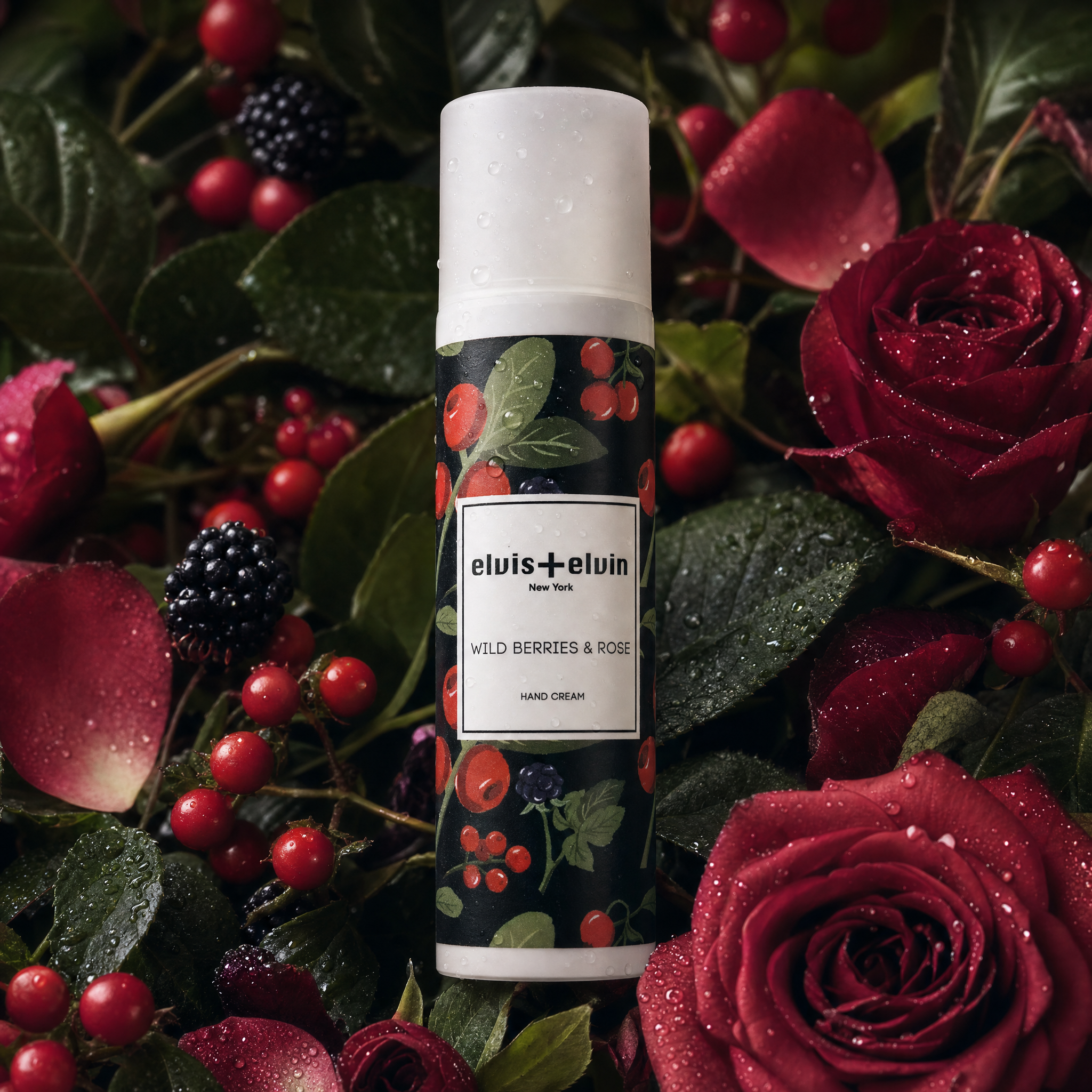 Wild Berries & Rose Fragrance Hand Cream by elvis+elvin