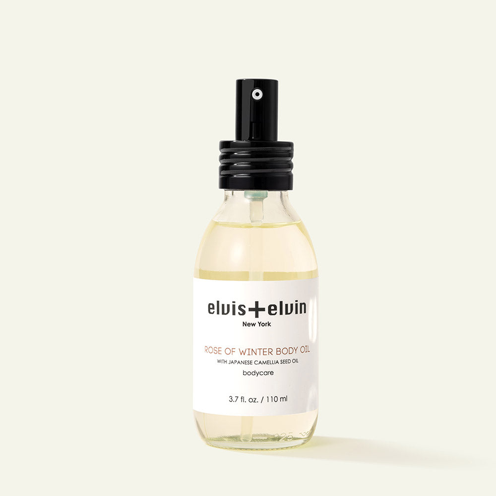 elvis+elvin Rose of Winter Body Oil