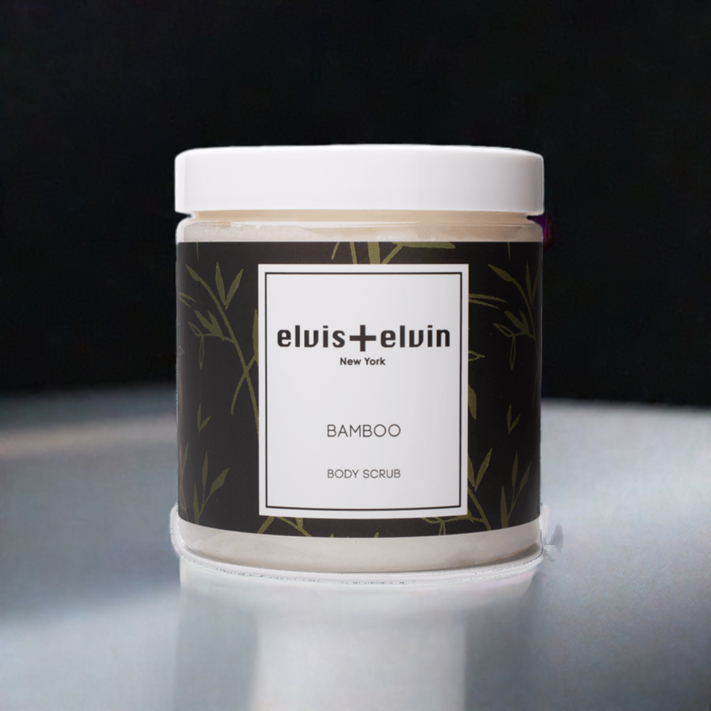 elvis+elvin Bamboo Body Scrub with Dead Sea Salt 300ml