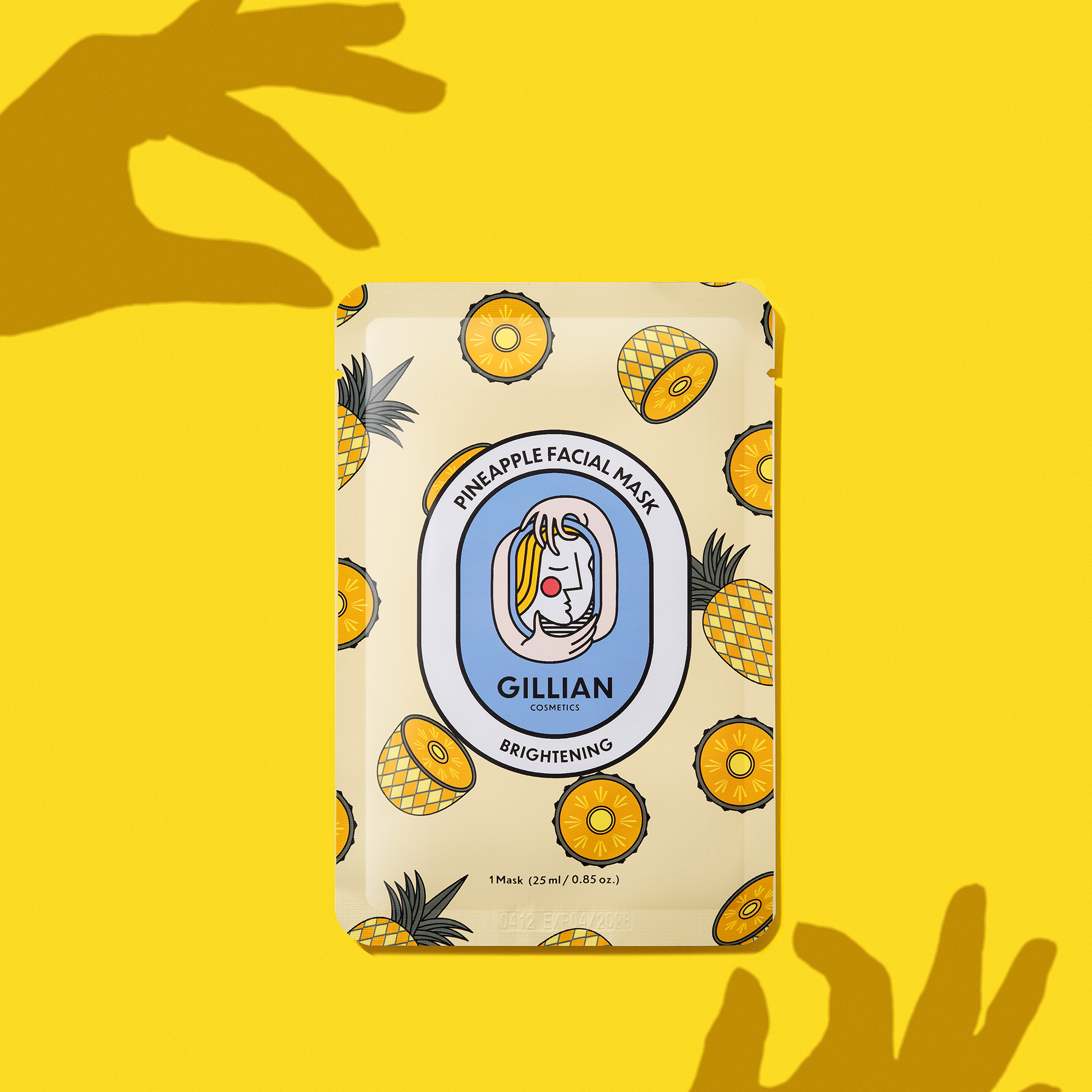 Gillian Cosmetics Pineapple (Brightening) Sheet Mask