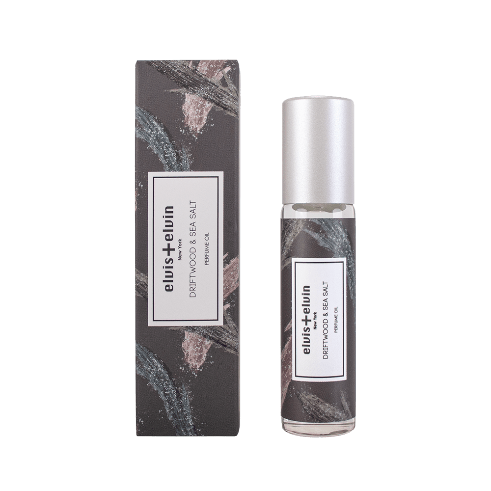 elvis+elvin Driftwood & Sea Salt Perfume Oil 15ml - elvis+elvin