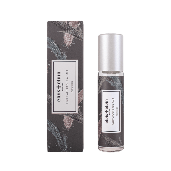 elvis+elvin Driftwood & Sea Salt Perfume Oil 15ml - elvis+elvin