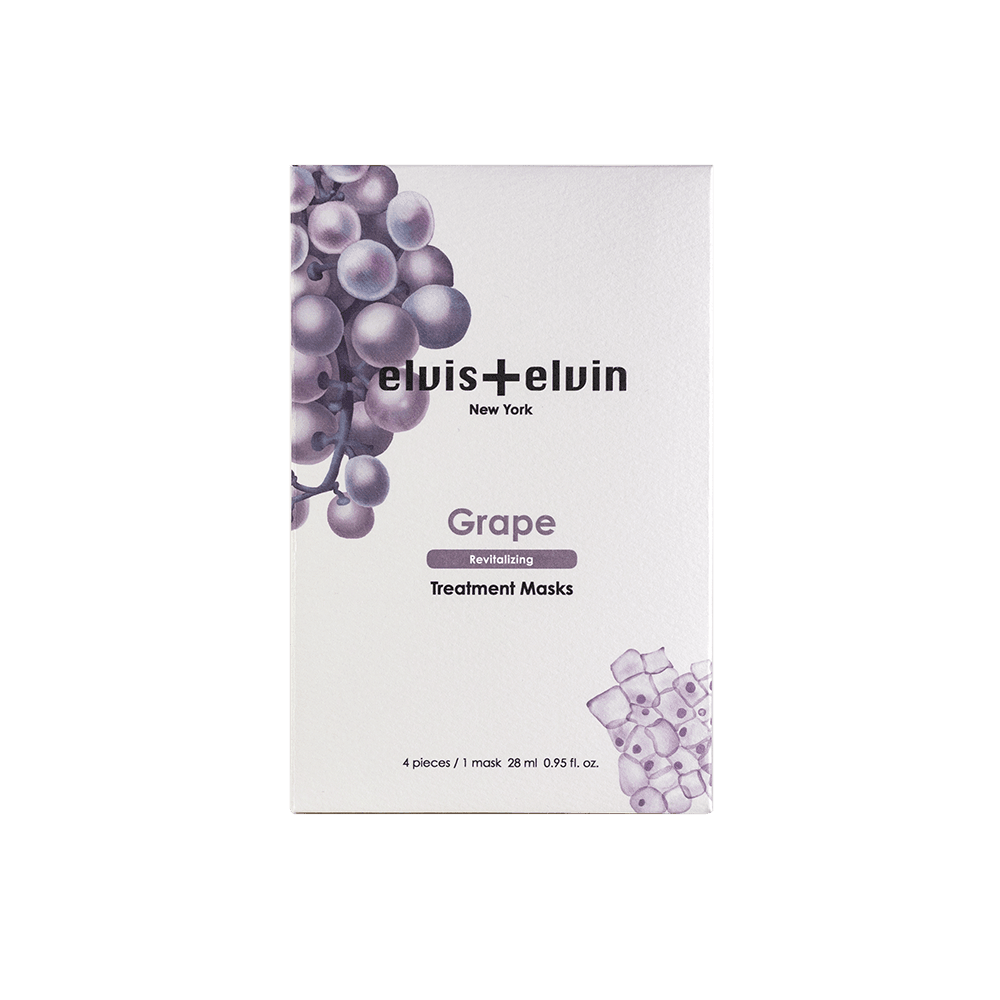 elvis+elvin Grape Revitalizing Treatment Mask - elvis+elvin