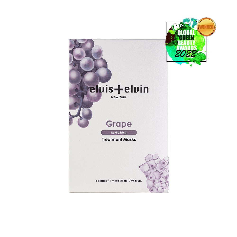 elvis+elvin Grape Revitalizing Treatment Mask - elvis+elvin