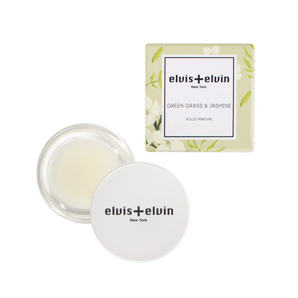 elvis+elvin Green Grass & Jasmine Solid Perfume 5ml - elvis+elvin