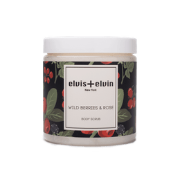 elvis+elvin Wild Berries & Rose Body Scrub with Dead Sea Salt 300ml - elvis+elvin