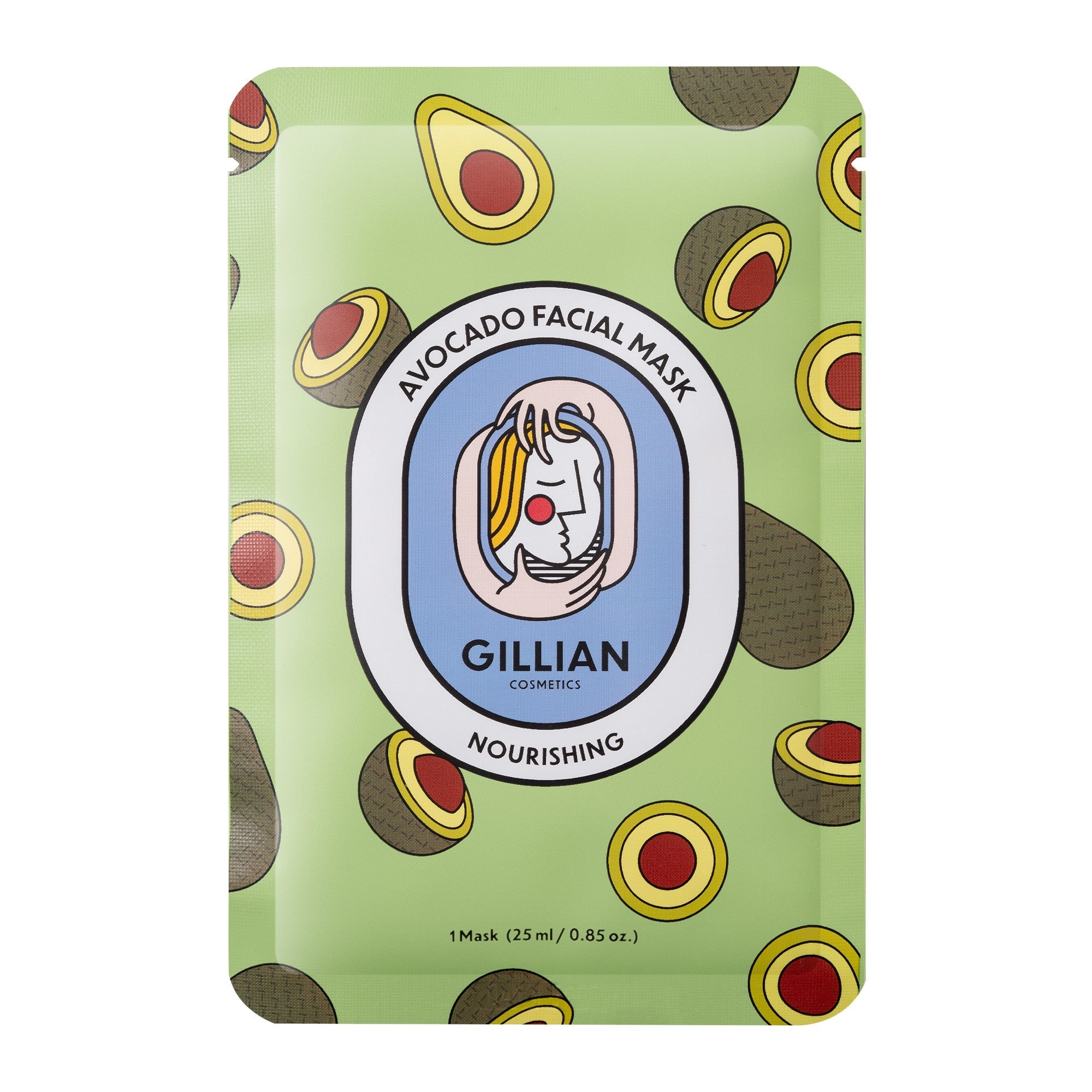Gillian Avocado facial mask