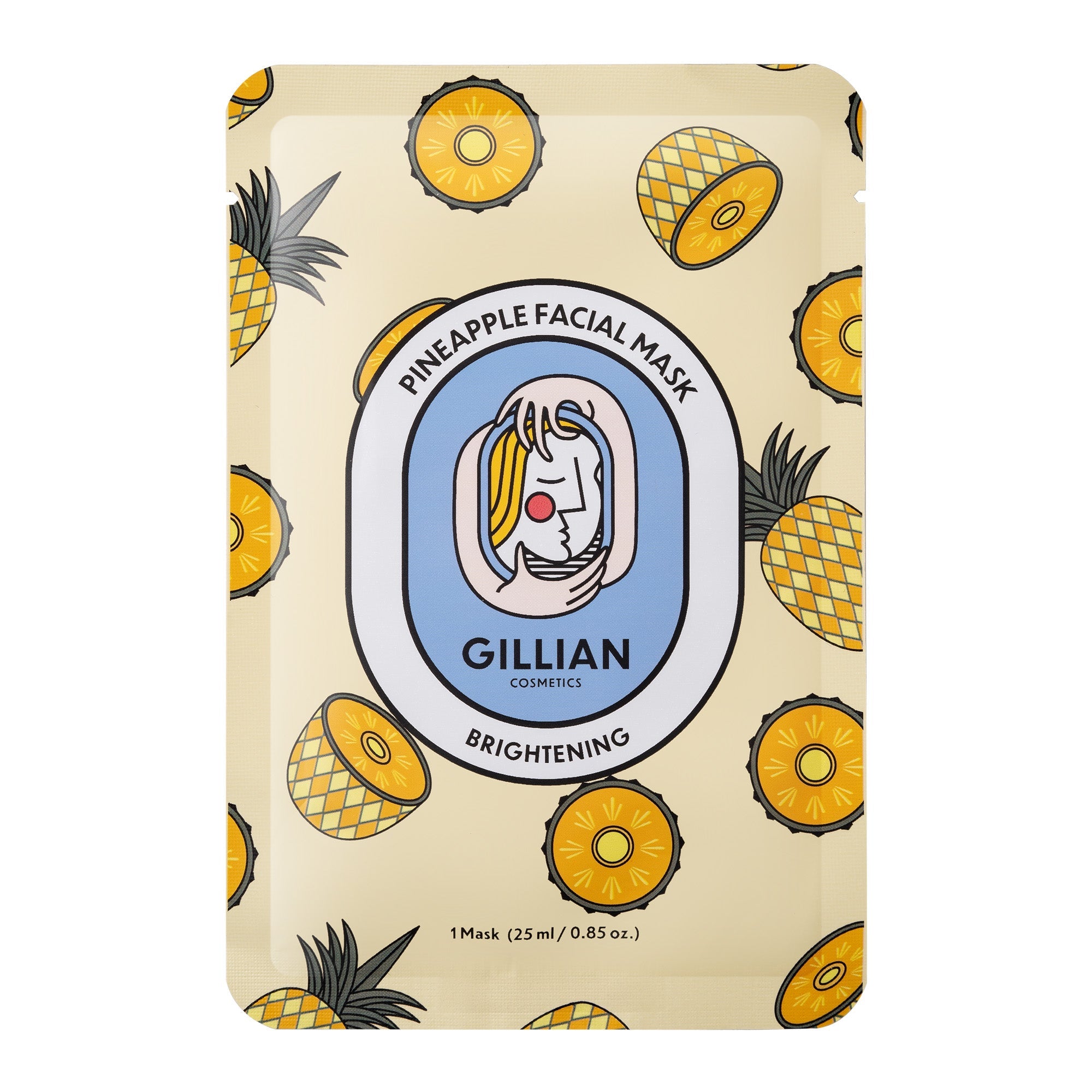 Gillian Pineapple facial mask